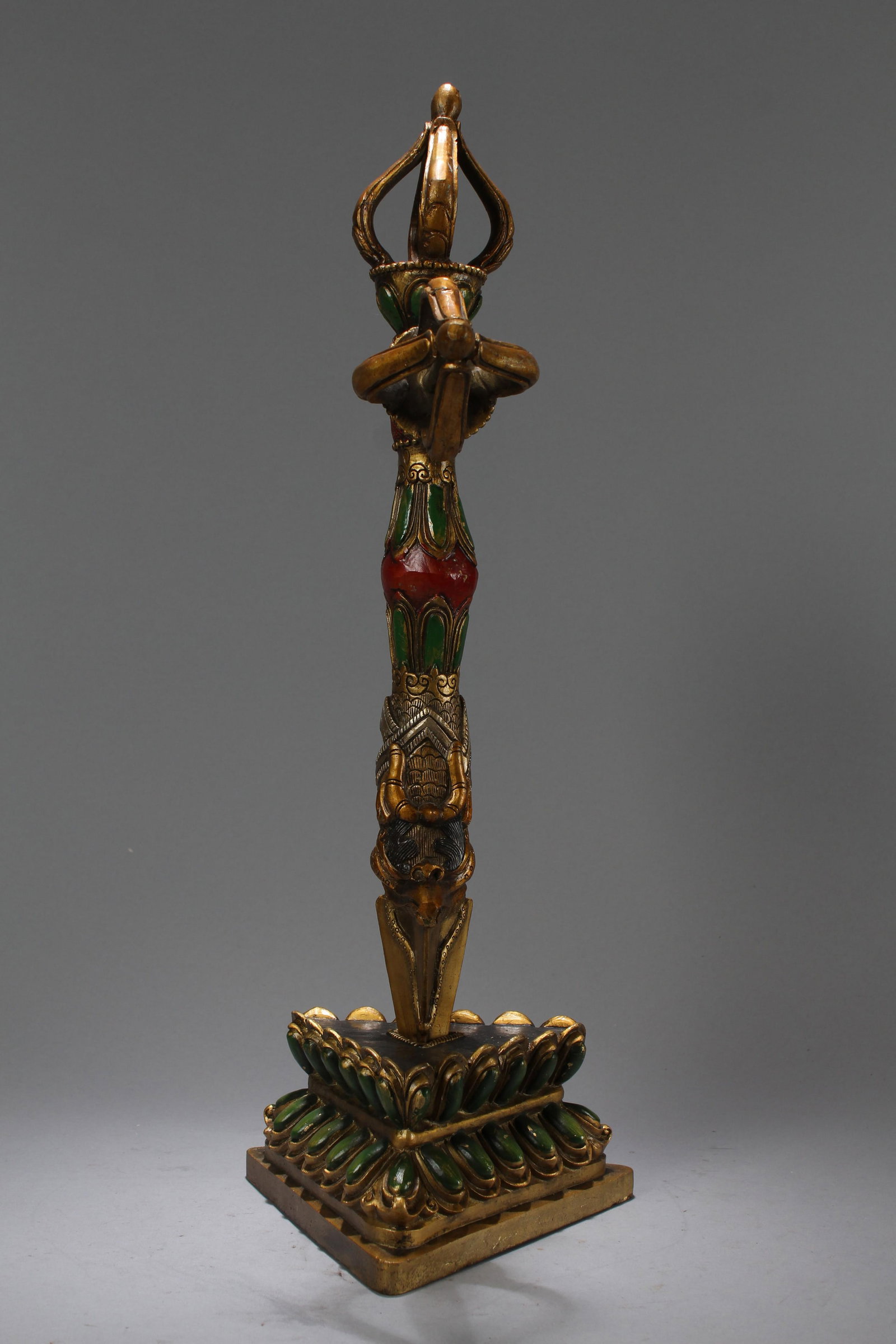 A Tibetan Religious Fortune Statue - 5