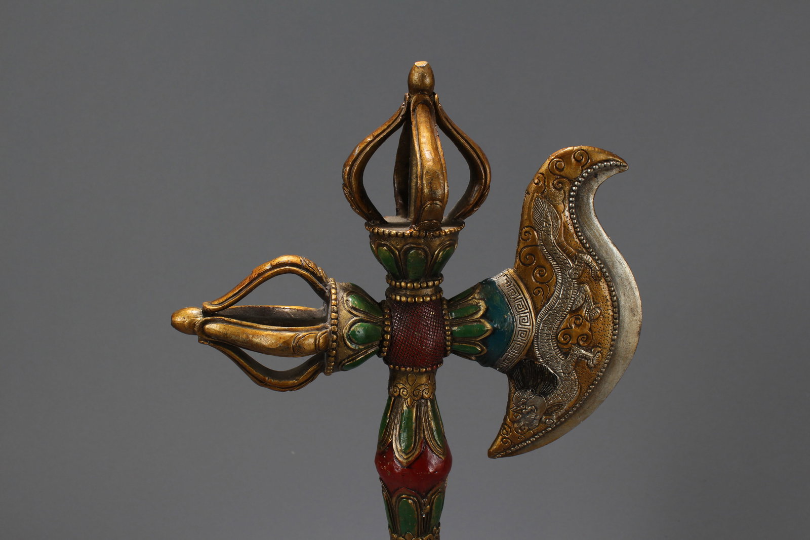 A Tibetan Religious Fortune Statue - 7