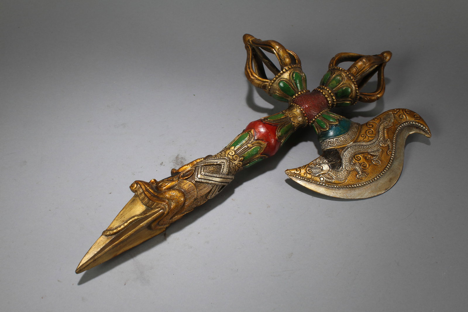 A Tibetan Religious Fortune Statue - 8