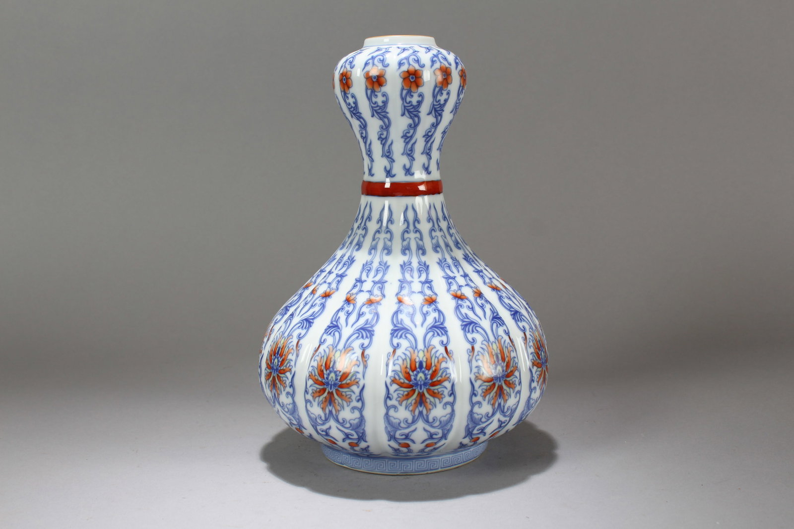 A Chinese Vividly-detailed Anicent-framing Blue and White Porcelain Fortune Vase: A Chinese Vividly-detailed Anicent-framing Blue and White Porcelain Fortune Vase. Height: 10.25 (inch). Width: 7 (inch).
