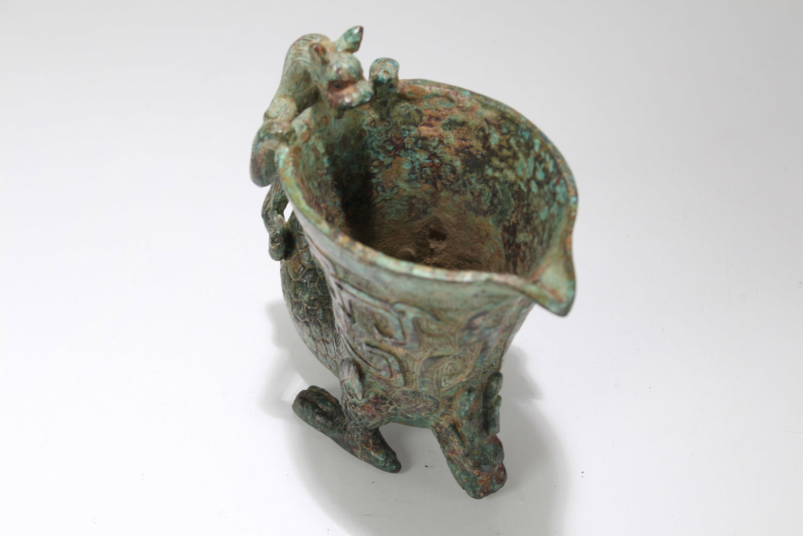 A Chinese Anicent-framing Bronze Vessel - 5