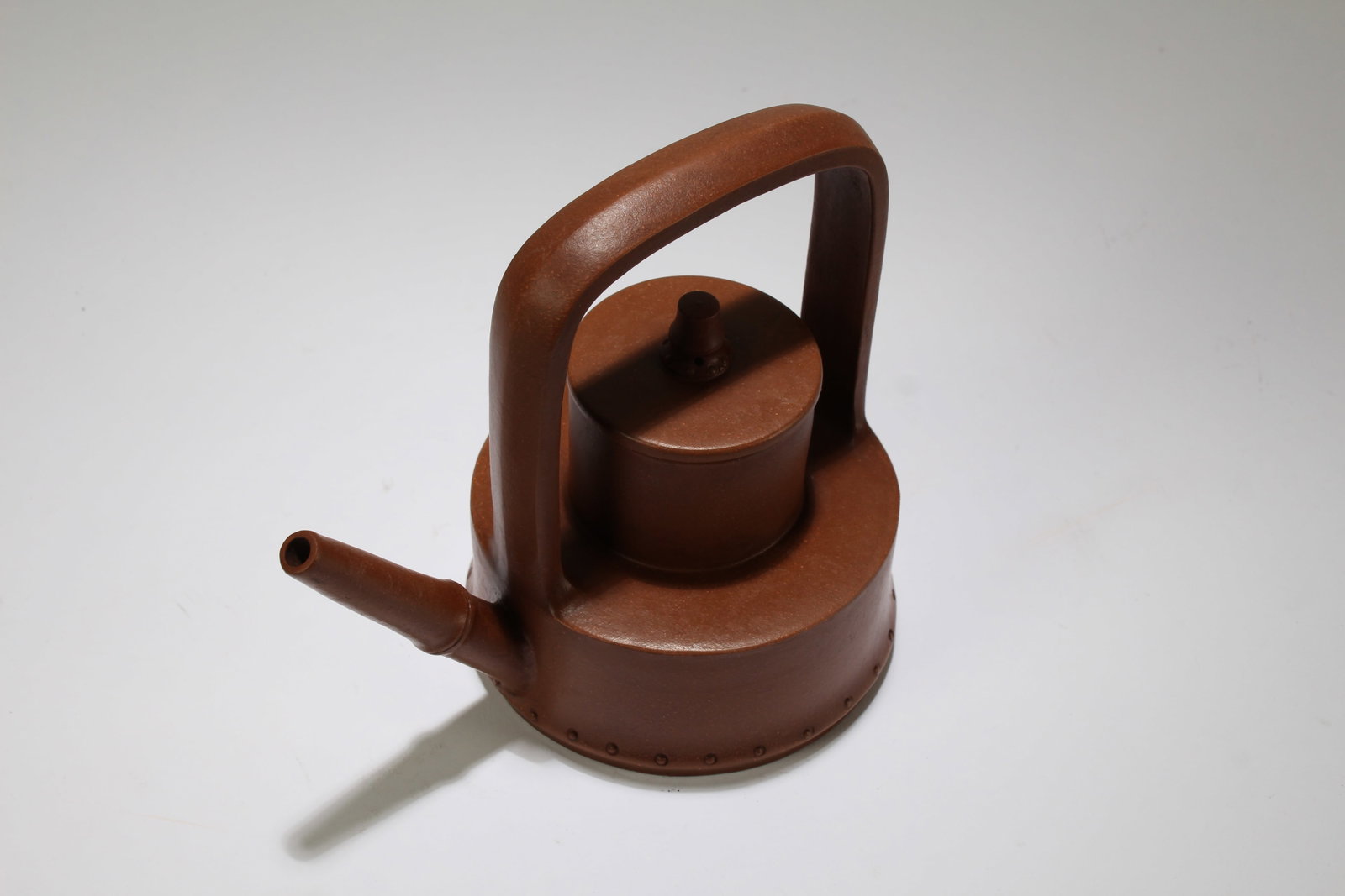 A Chinese High-handled Duo-layer Fortune Tea Pot - 5