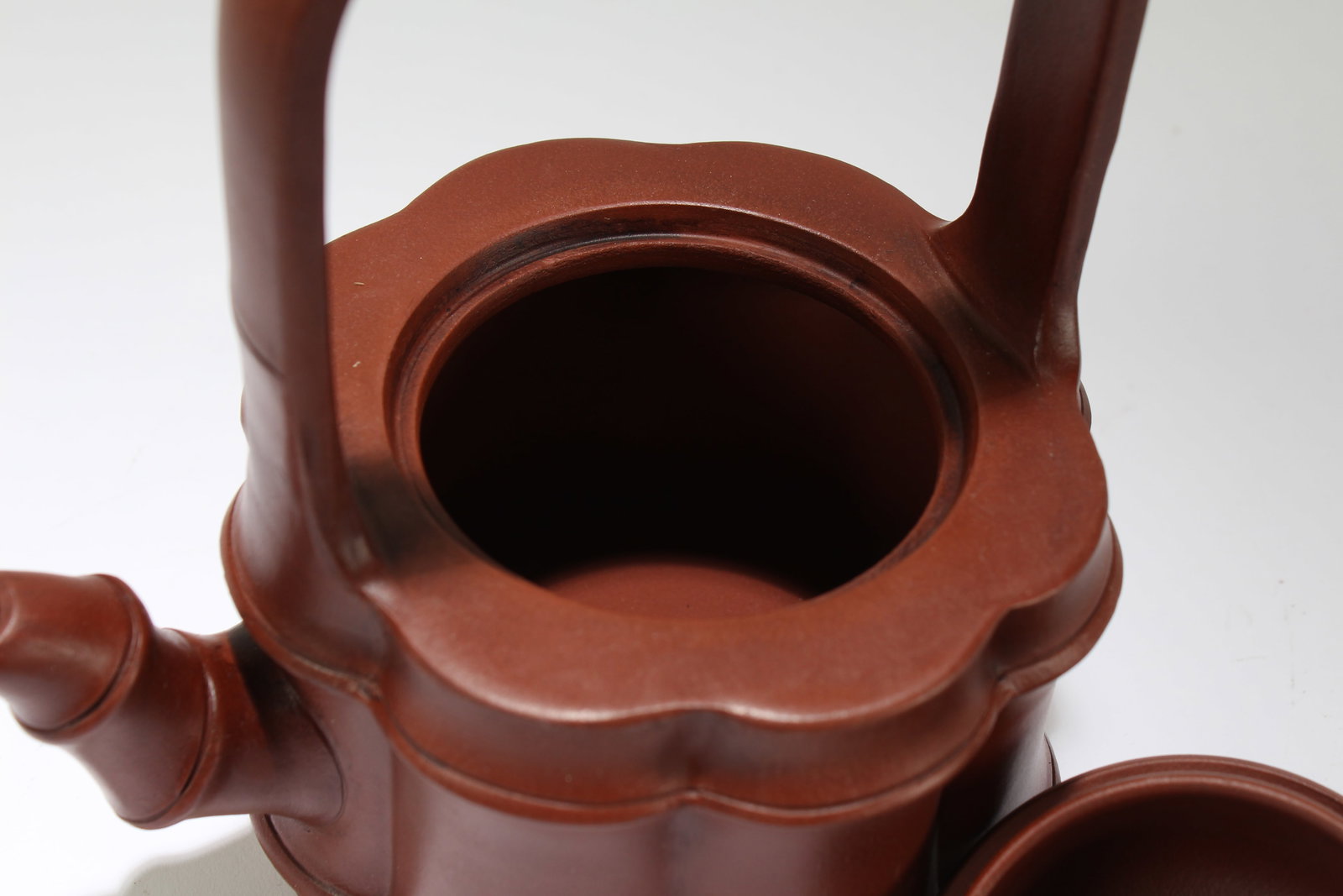 A Chinese High-handled Multi-layer Fortune Tea Pot - 6