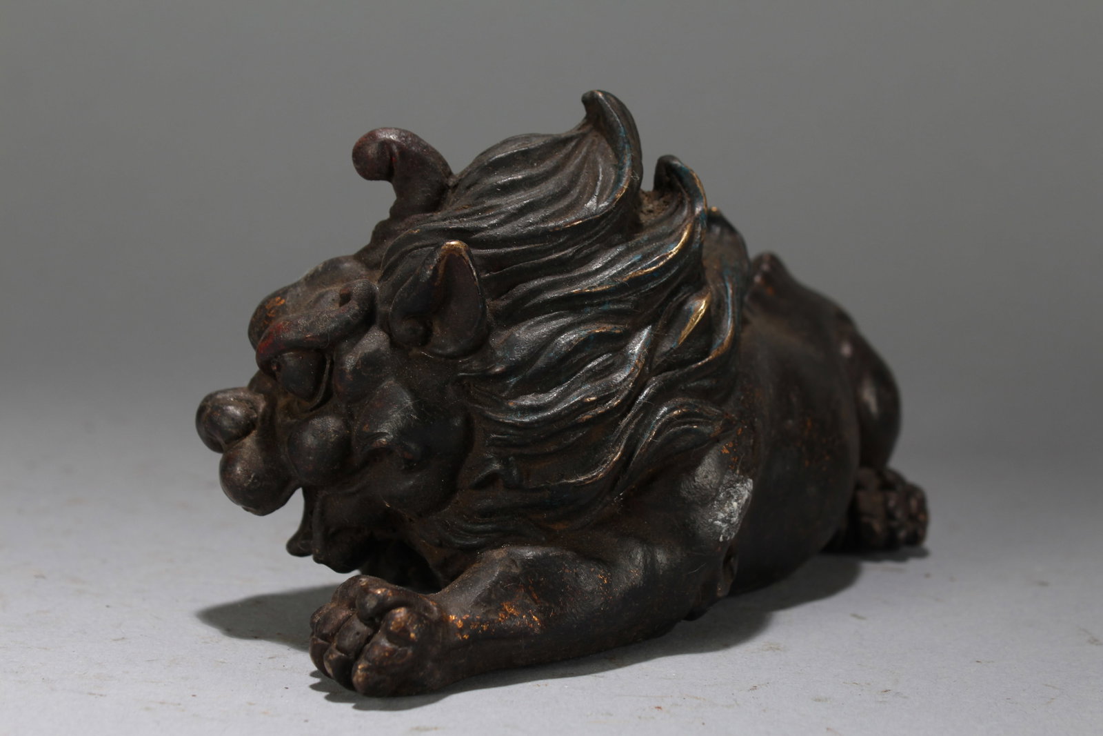 A Chinese Anicent-framing Massive Religious Fortune Statue - 2