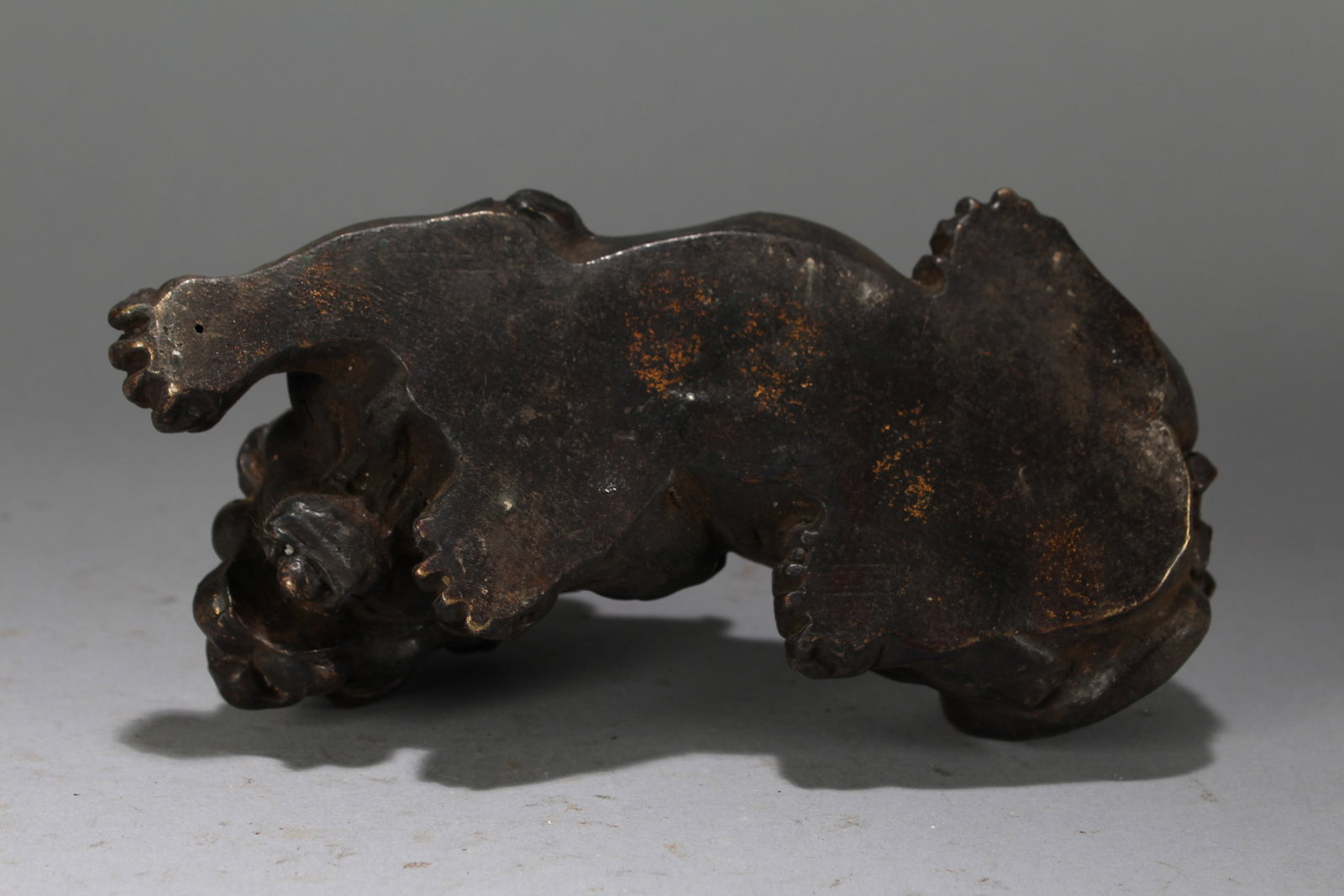 A Chinese Anicent-framing Massive Religious Fortune Statue - 4