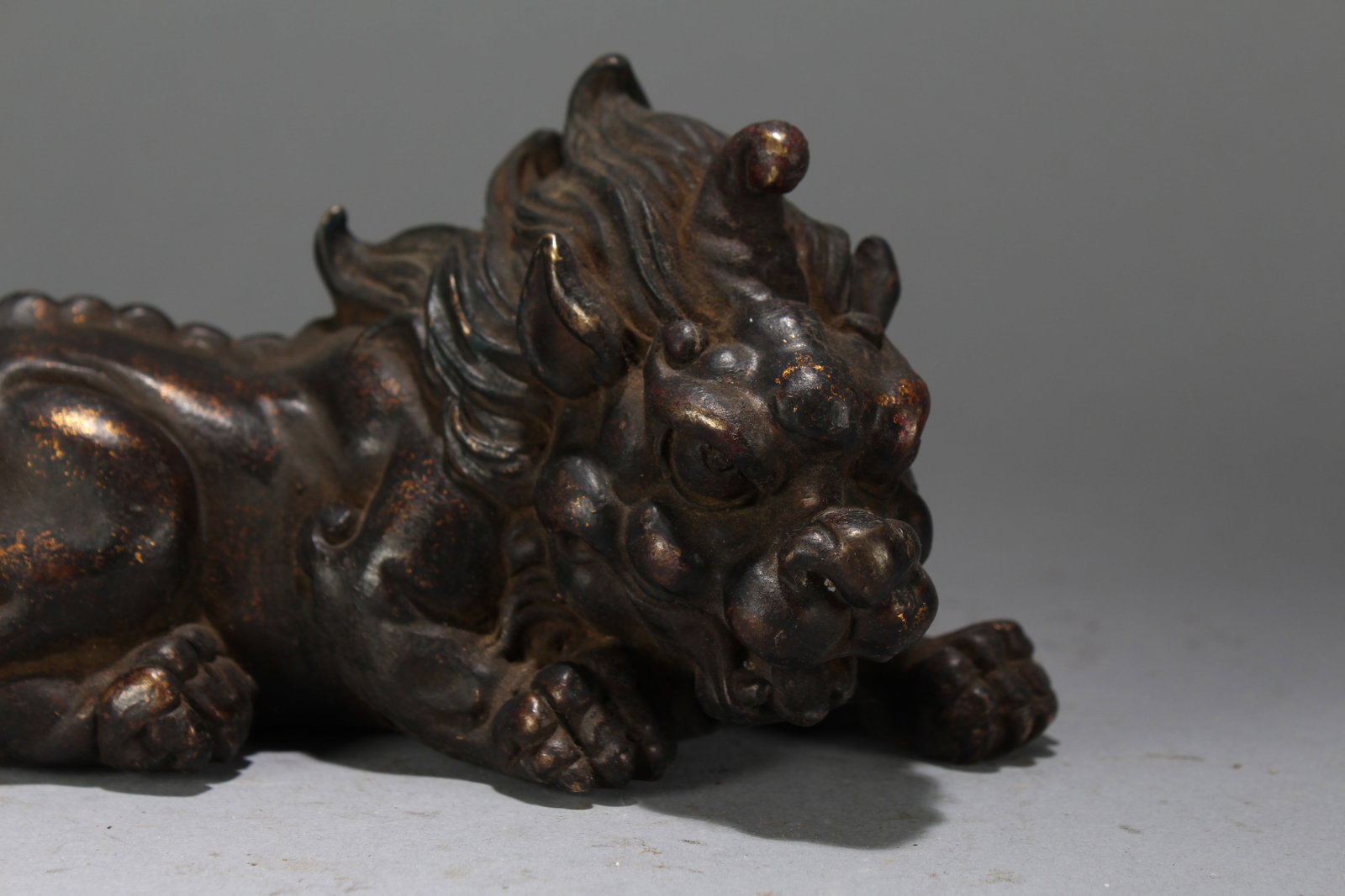A Chinese Anicent-framing Massive Religious Fortune Statue - 5