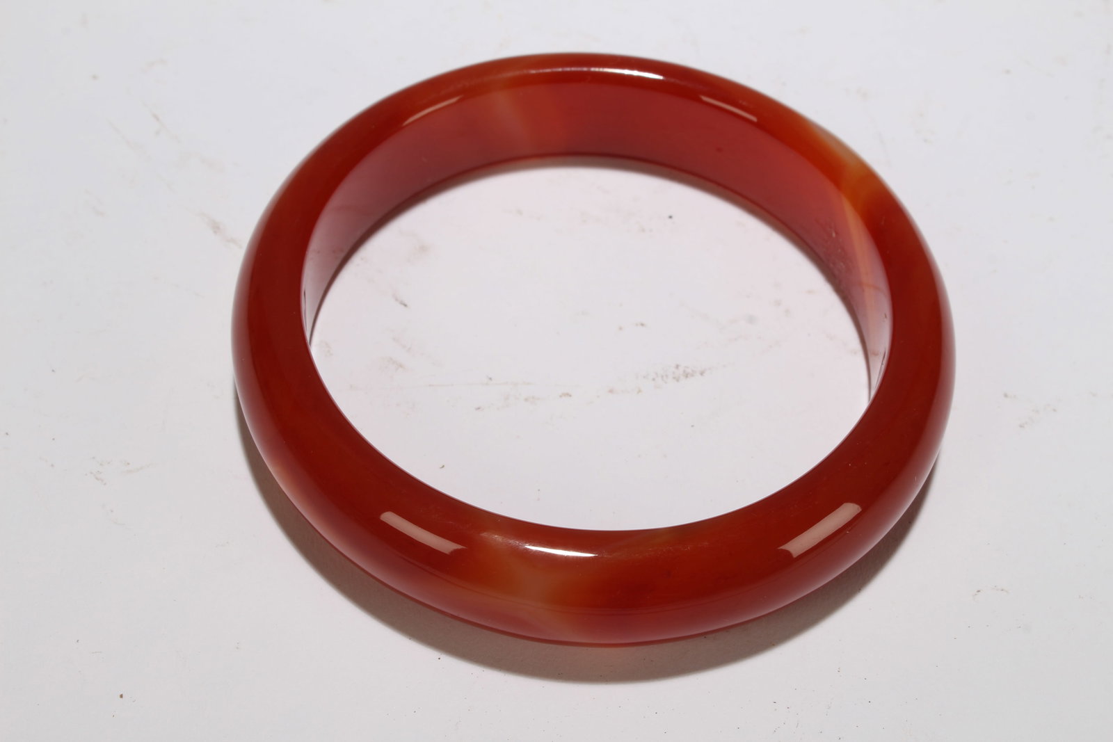A Chinese Bangle: A Chinese Bangle. Opening Diameter: 3.25 (inch).