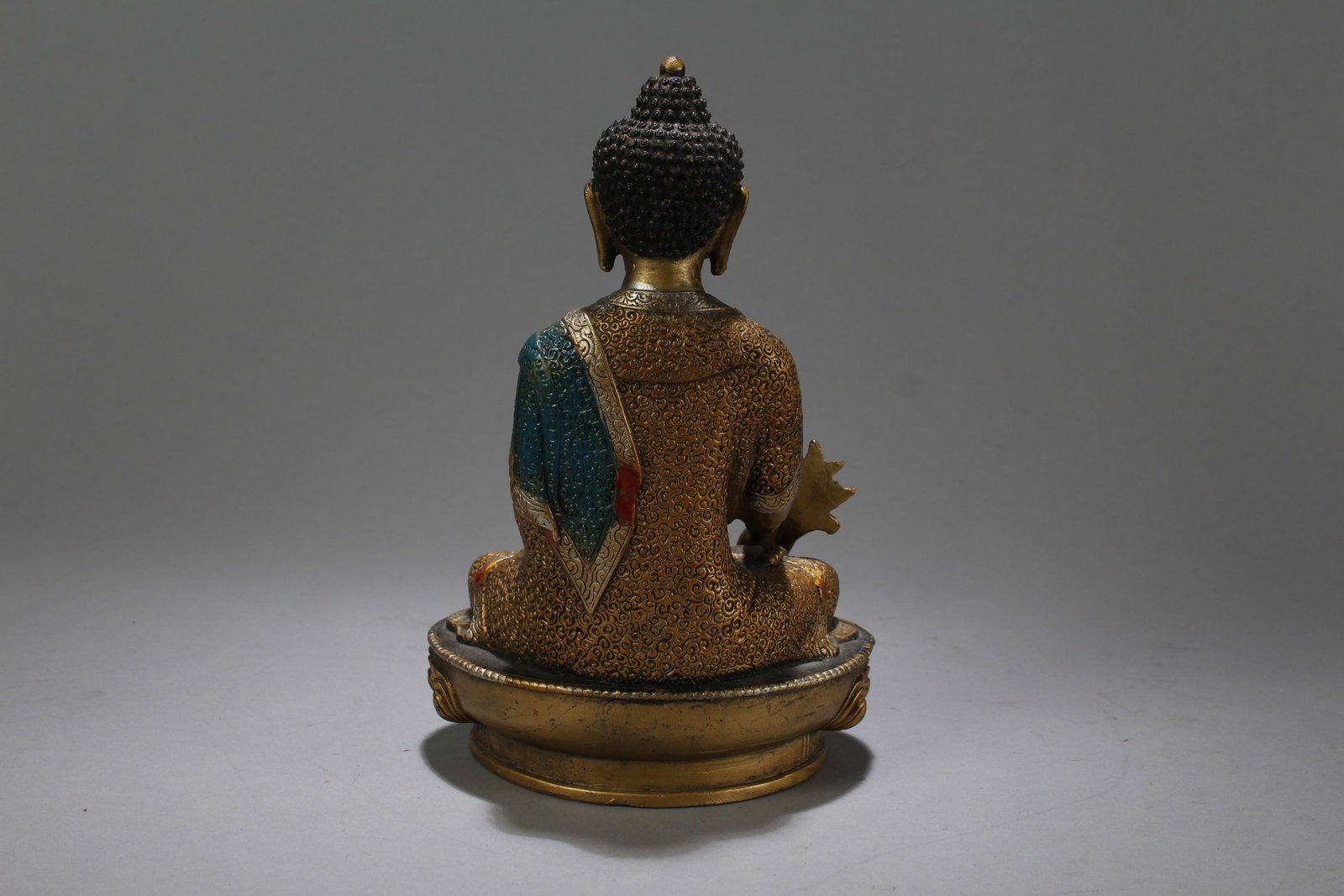 A Chinese Religious Fortune Buddha Statue - 3