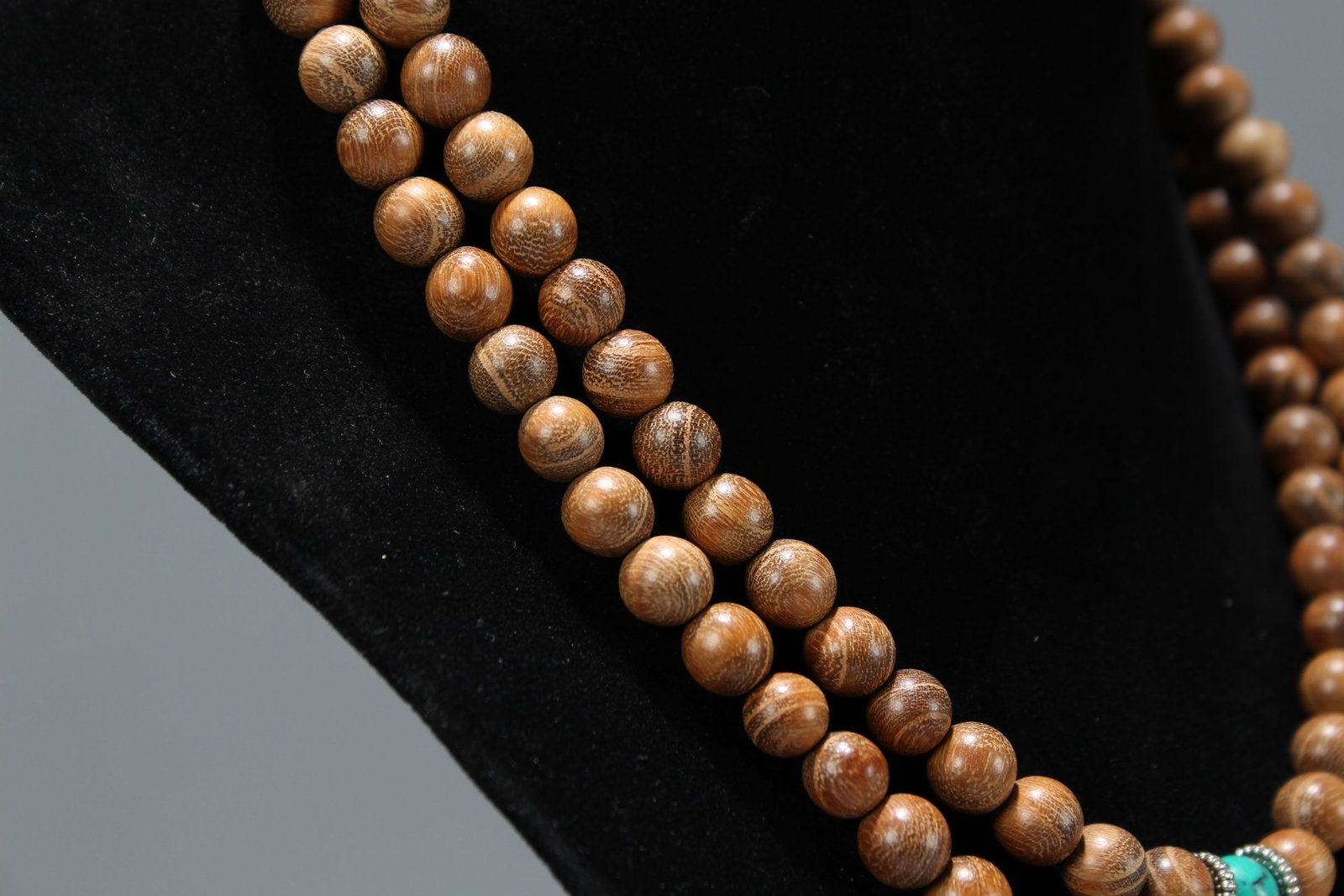 A Chinese Fortune Beaded Necklace - 3