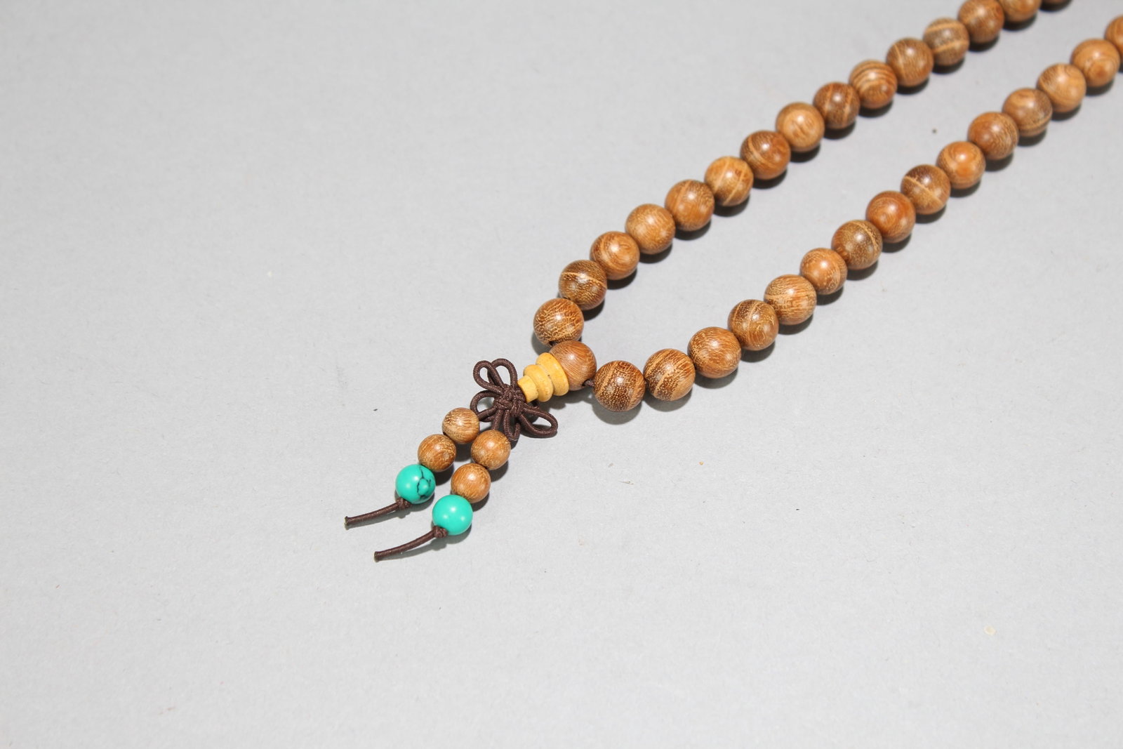 A Chinese Fortune Beaded Necklace - 5