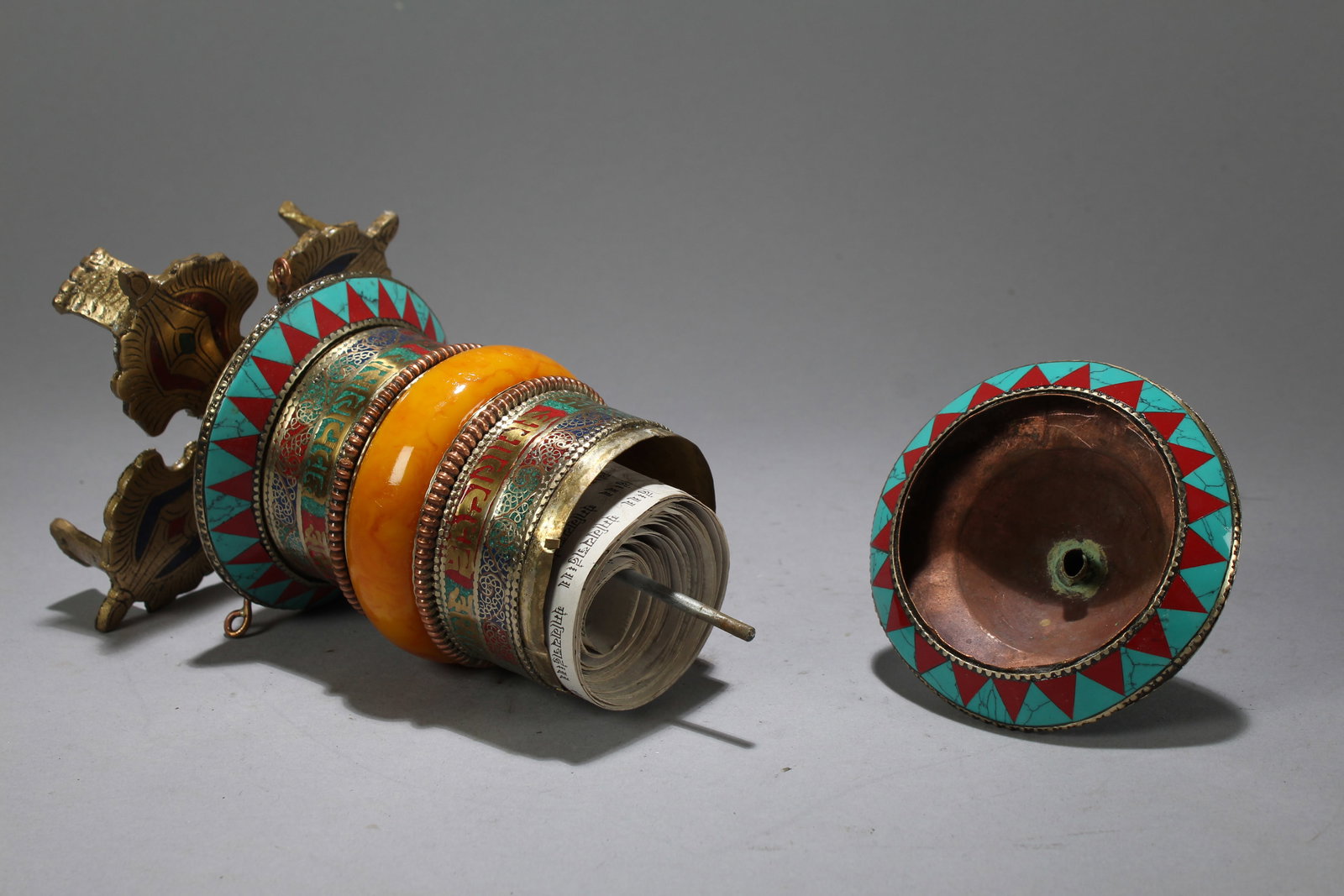 A Tibetan Religious Fortune Statue - 5