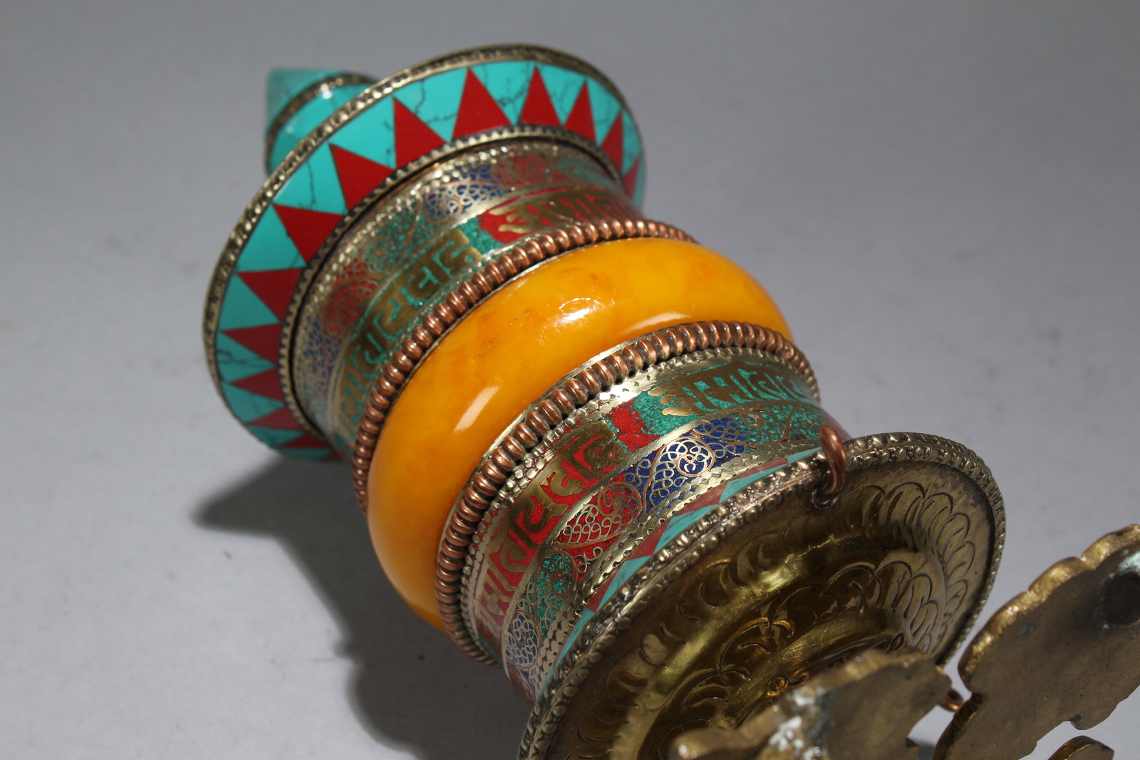 A Tibetan Religious Fortune Statue - 8