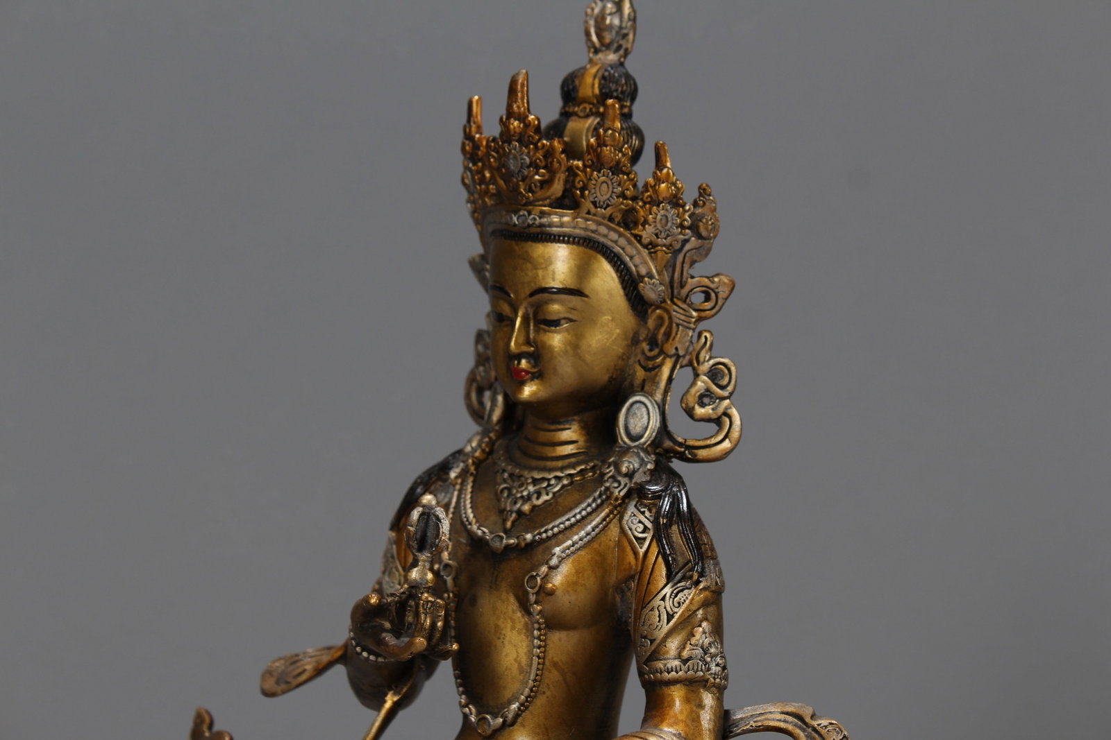 A Chinese Religious Fortune Buddha Statue - 6