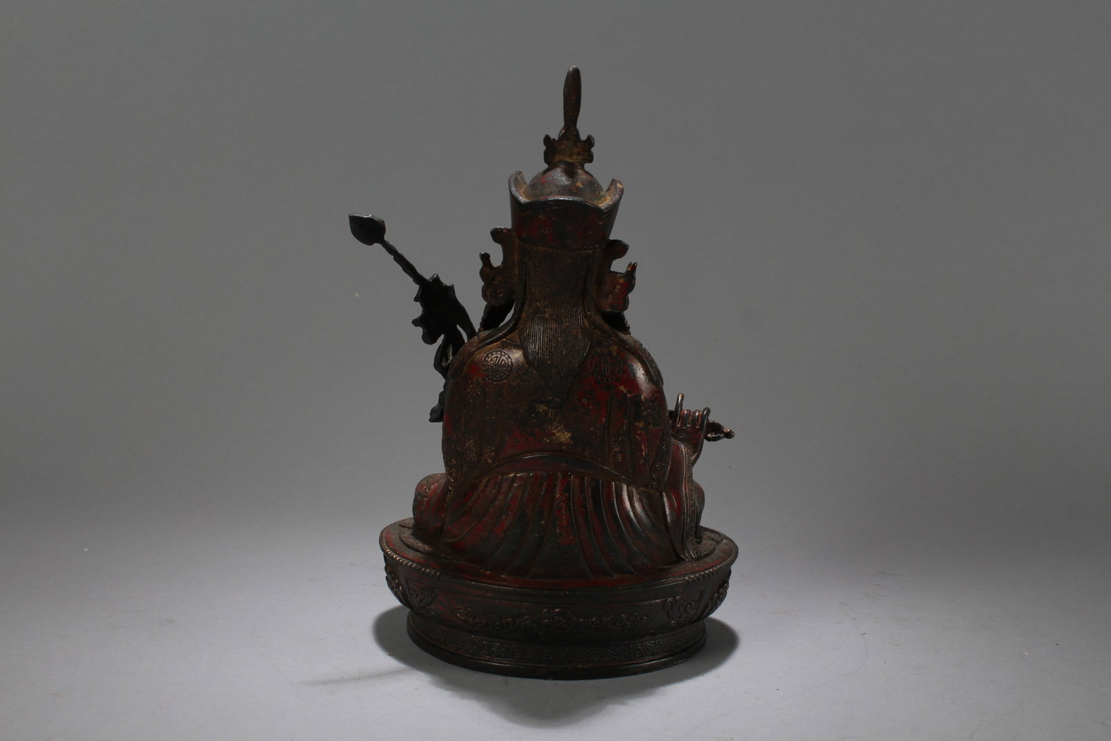 A Chinese Religious Fortune Buddha Statue - 4