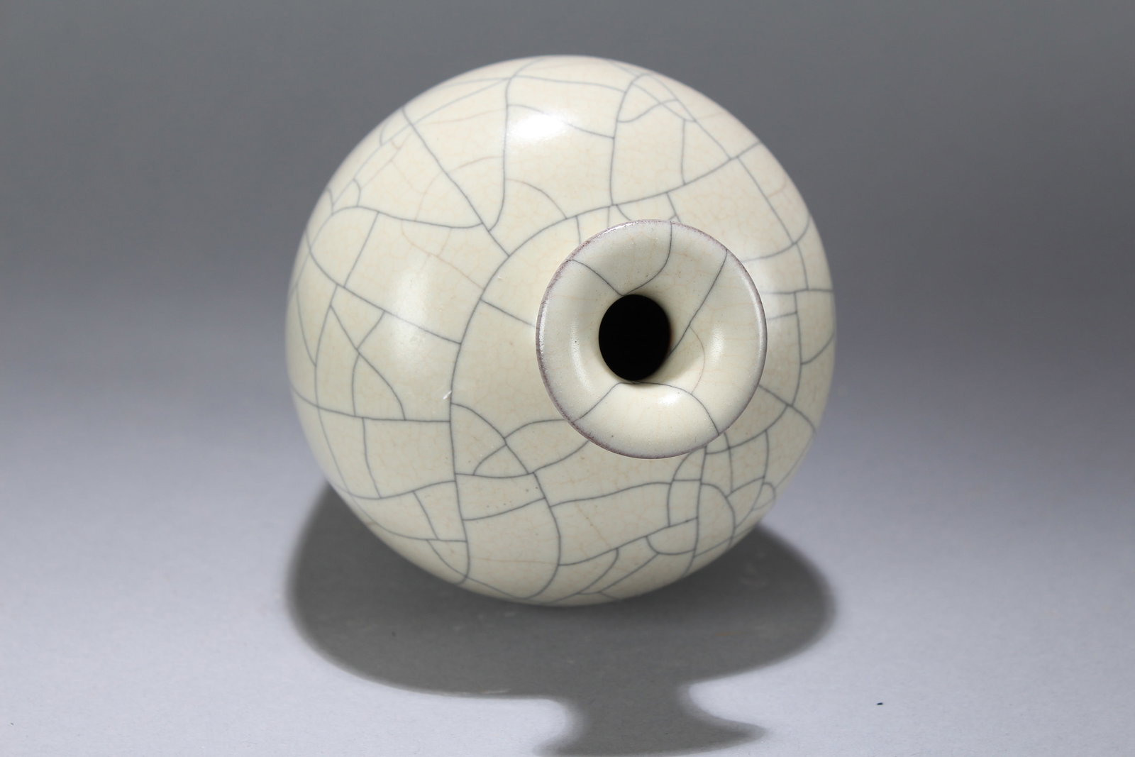 A Chinese Porcelain Fortune Vase: A Chinese Porcelain Fortune Vase. Height: 6 (inch). Width: 4 (inch).