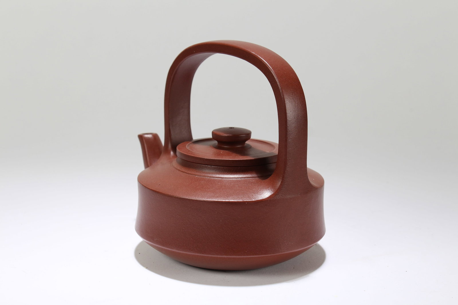 A Chinese Detailed Multi-layer Fortune High-handled Tea Pot - 2