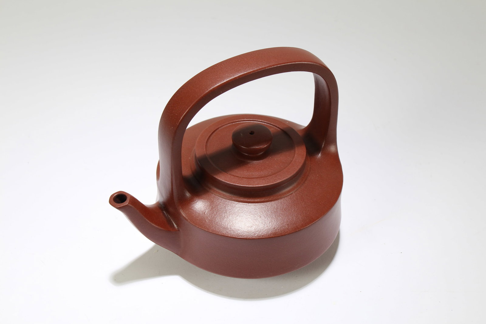 A Chinese Detailed Multi-layer Fortune High-handled Tea Pot - 3