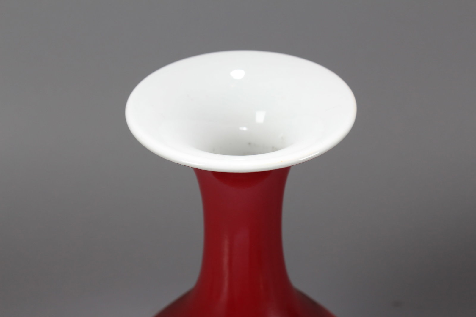 A Chinese Religious Red-coding Porcelain Fortune Vase - 3
