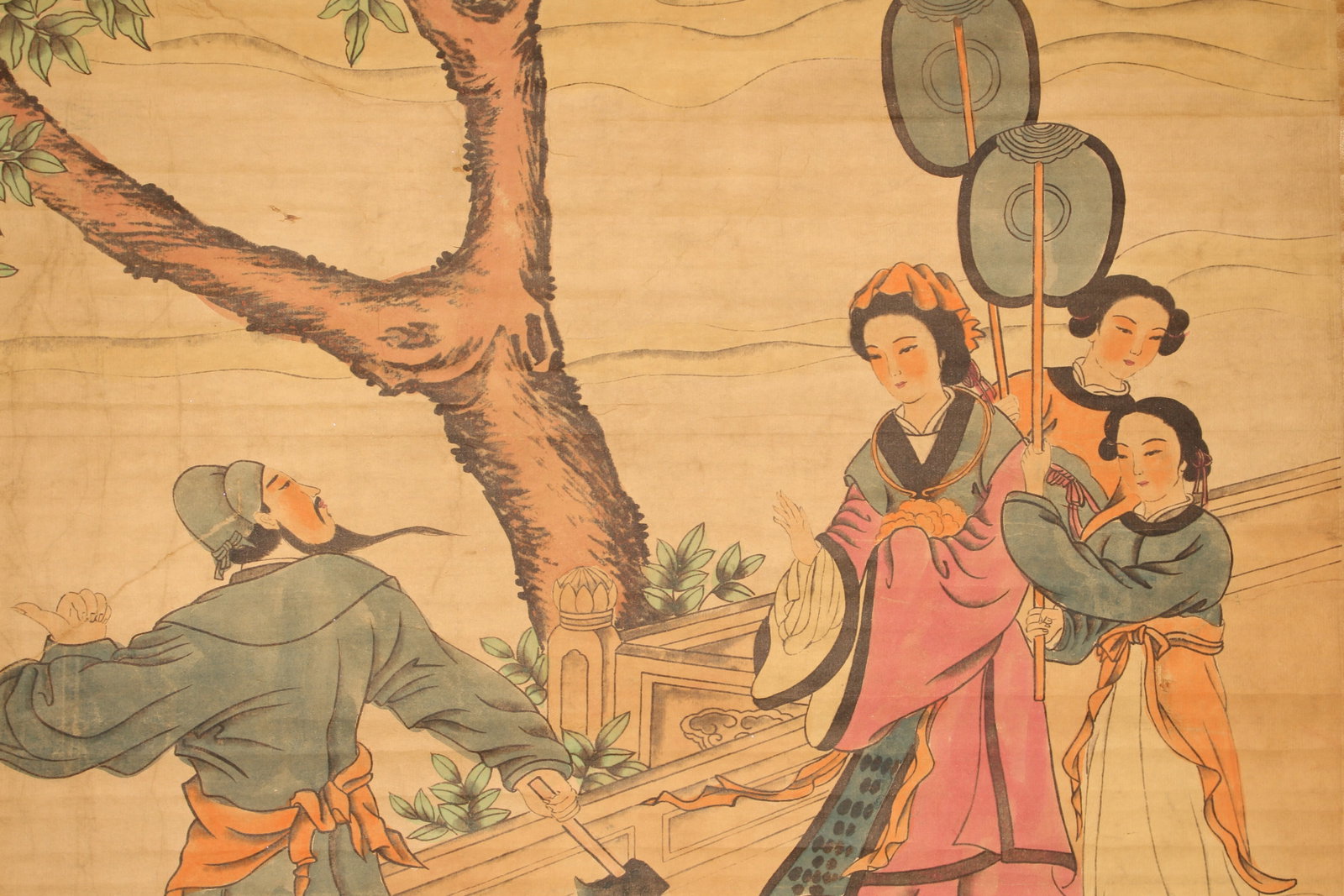 A Chinese Story-telling Fortune Scroll - 2