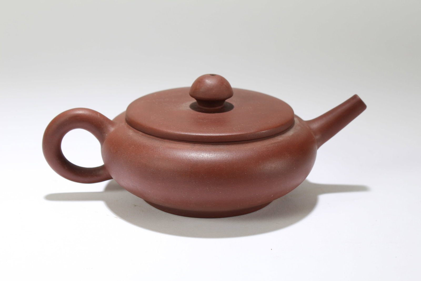 A Chinese Circular Fortune Tea Pot - 2