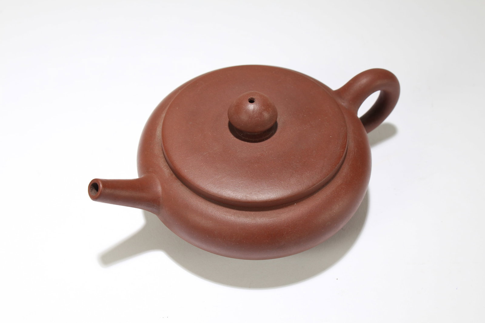 A Chinese Circular Fortune Tea Pot - 4