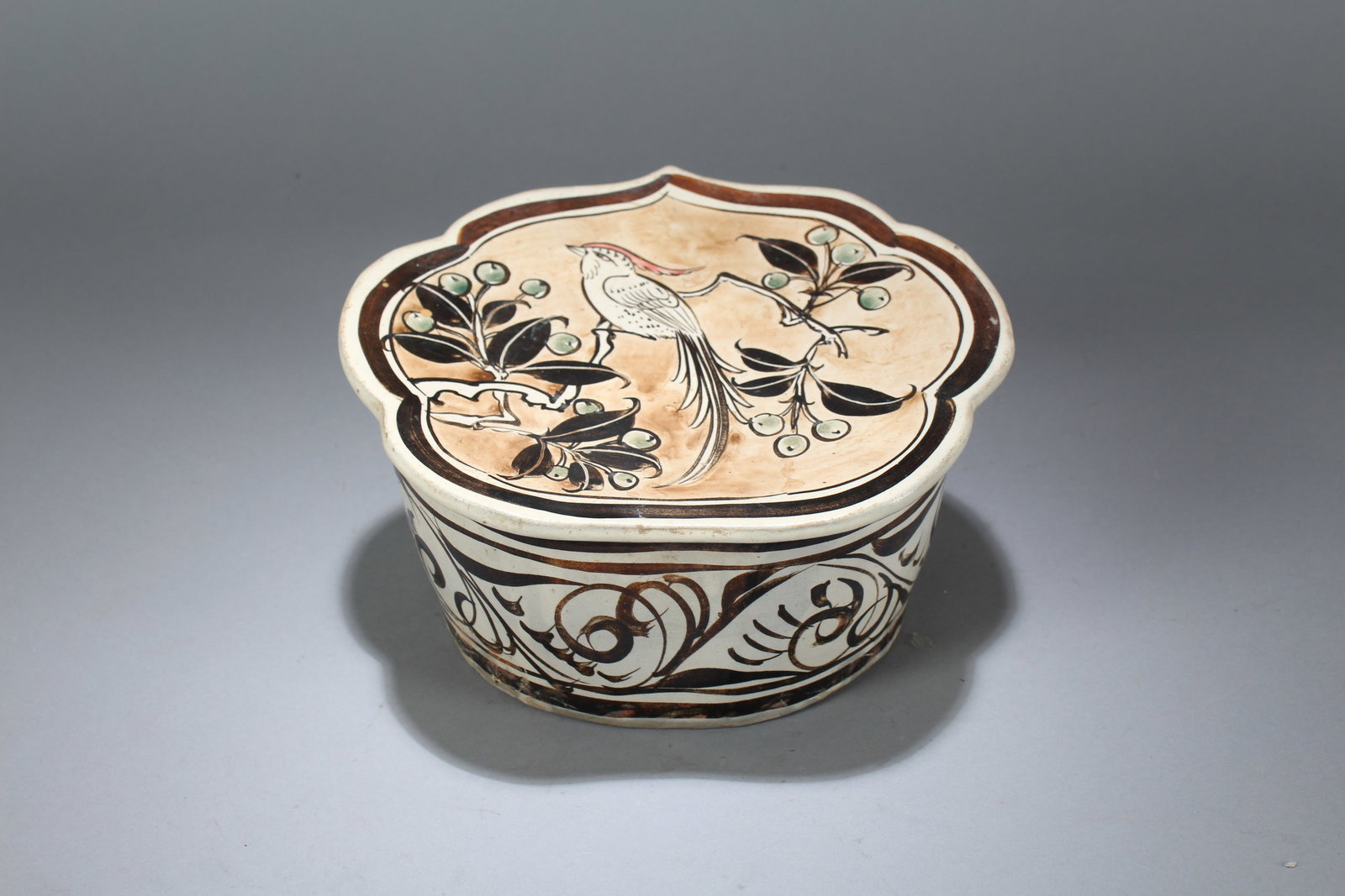 A Chinese Nature-sceen Religious Porcelain Fortune Statue: A Chinese Nature-sceen Religious Porcelain Fortune Statue. Height: 4 (inch). Width: 9 (inch). Length: 8.5 (inch).