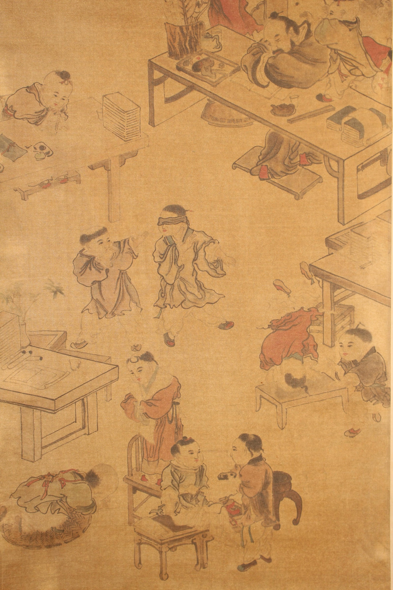 A Chinese Story-telling Fortune Scroll - 3