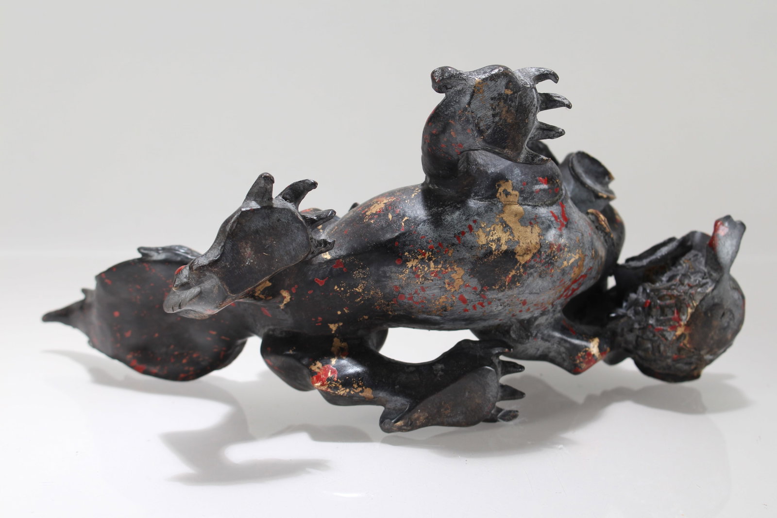 A Chinese Religious Myth-beast Buddha Statue - 4