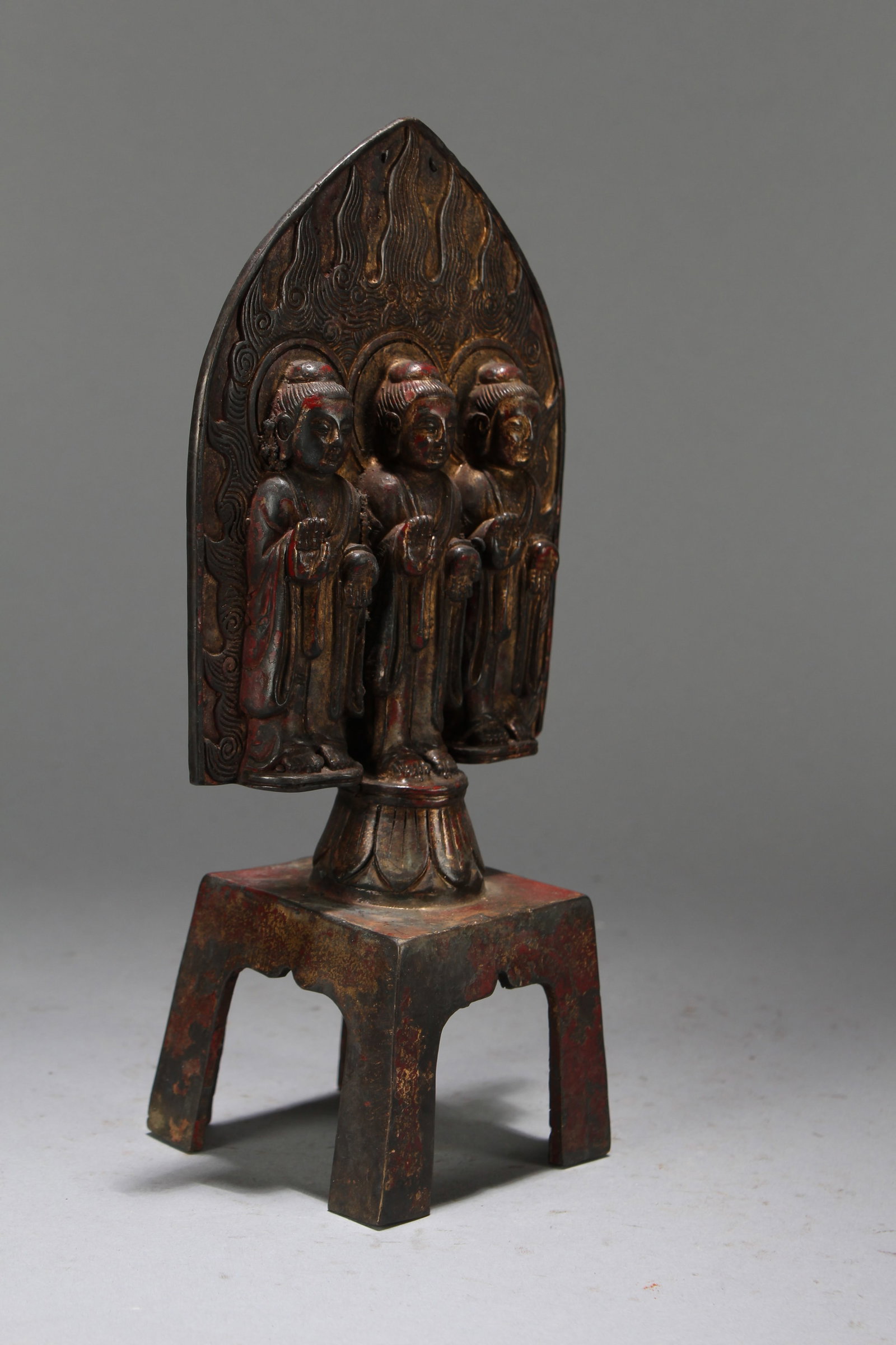 A Chinese Religious Fortune Buddha Statue - 2