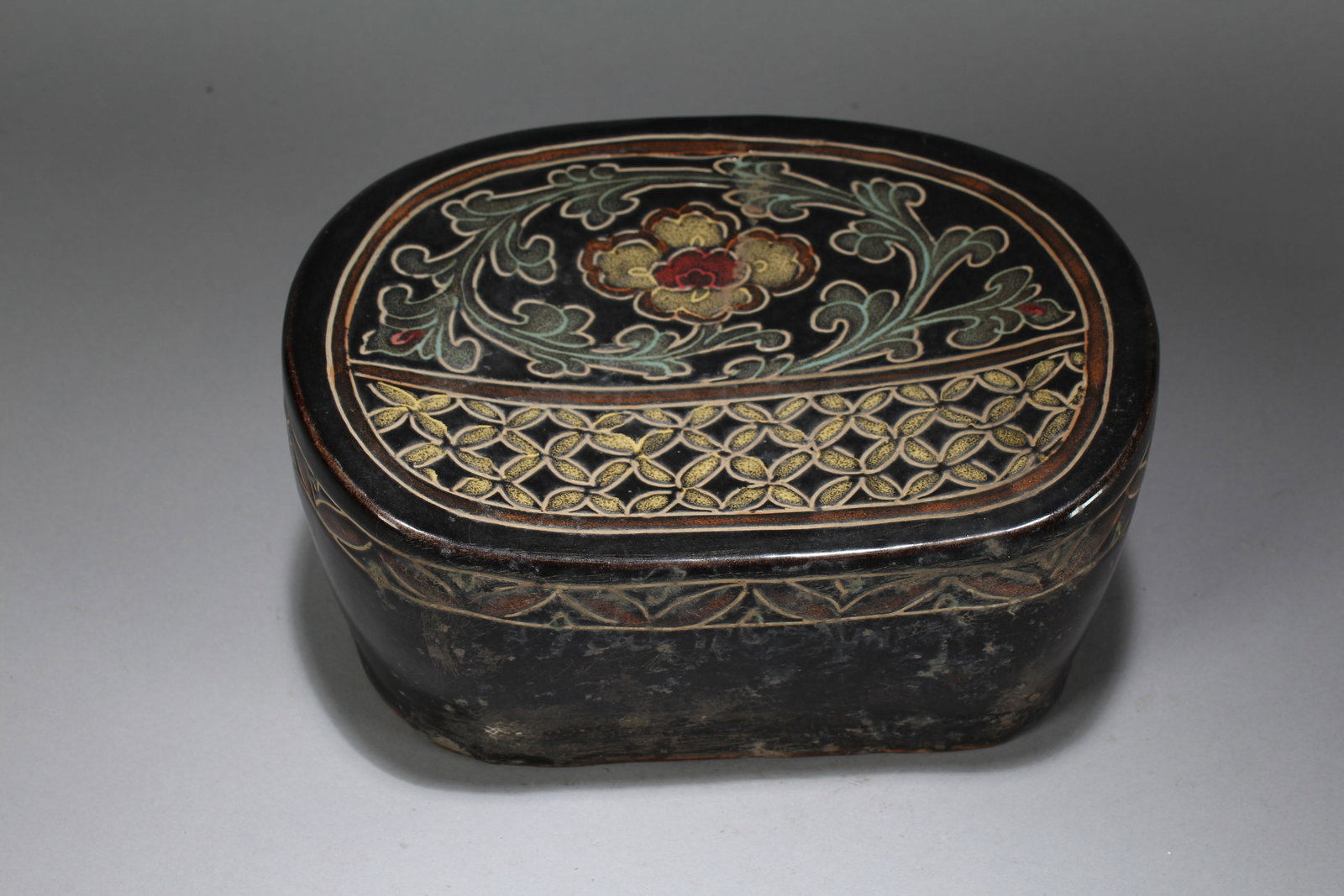 A Chinese Religious Porcelain Fortune Statue: A Chinese Religious Porcelain Fortune Statue. Height: 4.25 (inch). Width: 9.5 (inch). Length: 7 (inch).