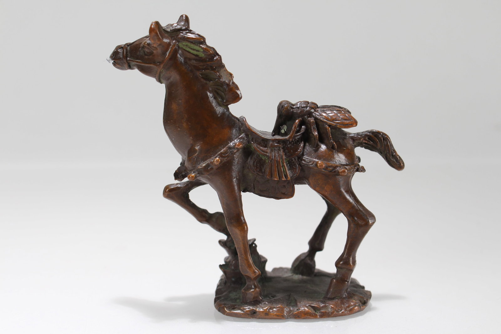 A Chinese Fortune Horse Statue - 3