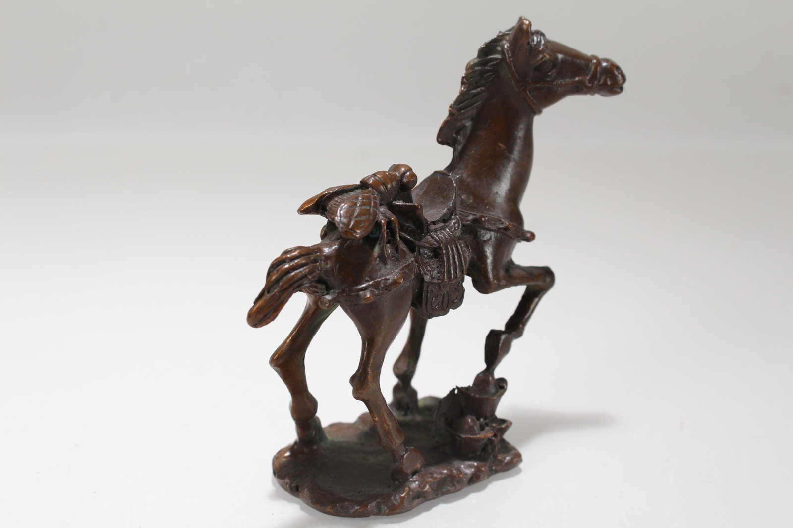 A Chinese Fortune Horse Statue - 5