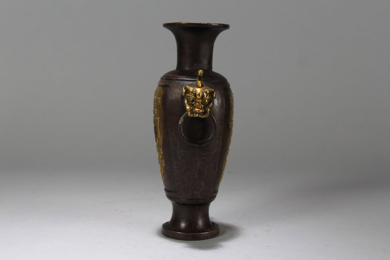 A Chinese Longlife-fortune Duo-handle Fortune Vase - 2