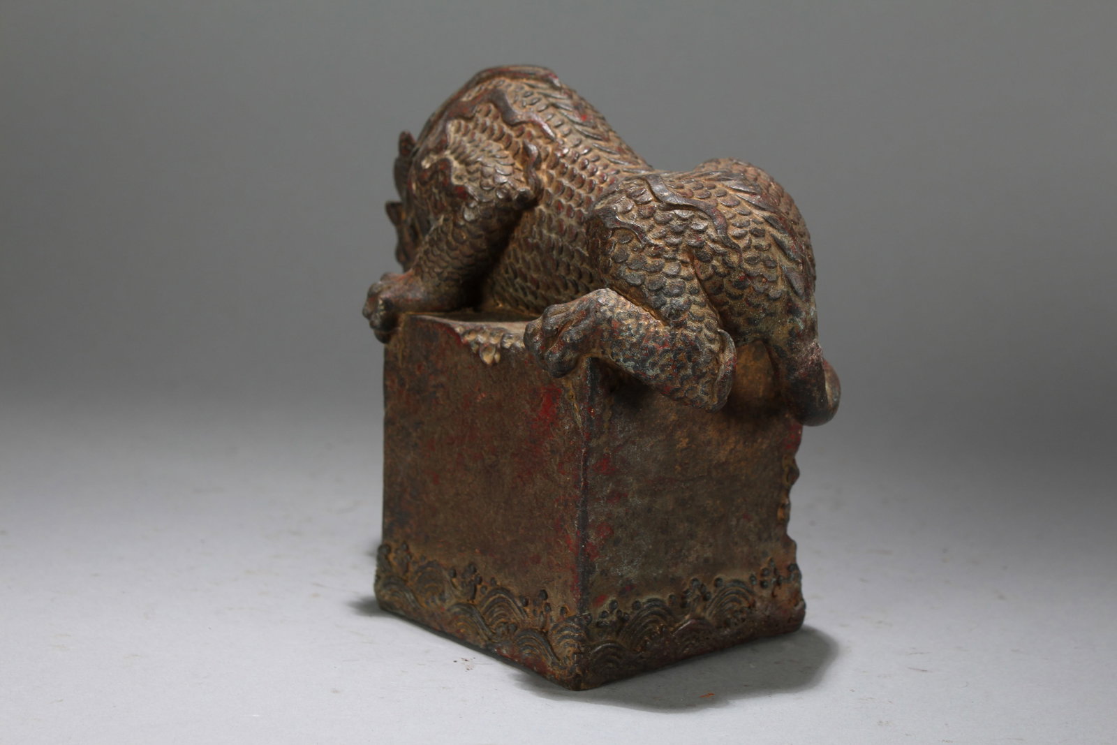 A Chinese Square-based Myth-beast Seal - 3