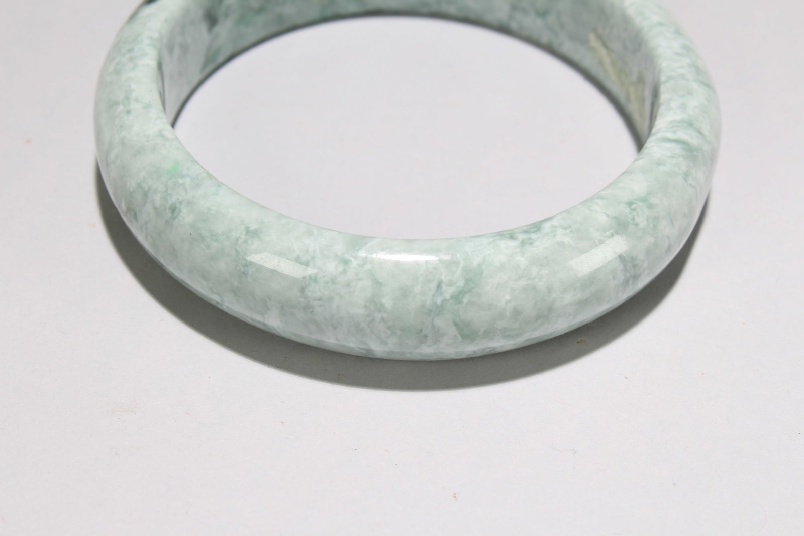 A Chinese Jade-curving Bangle - 2