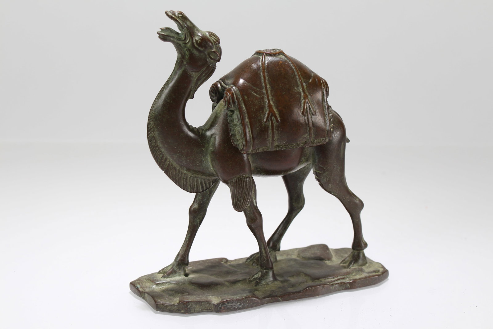 A Chinese Fortune Camel Statue: A Chinese Fortune Camel Statue. Height: 5.5 (inch). Length: 5 (inch).