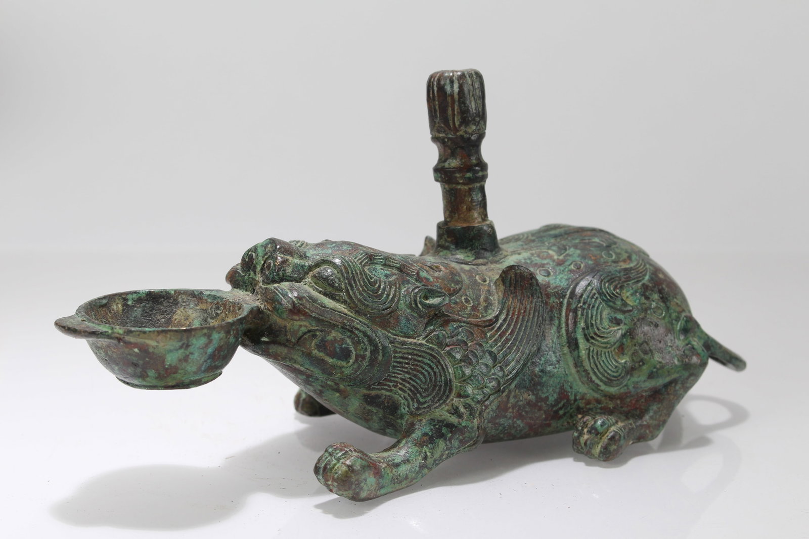 A Chinese Anicent-framing Bronze Vessel - 4