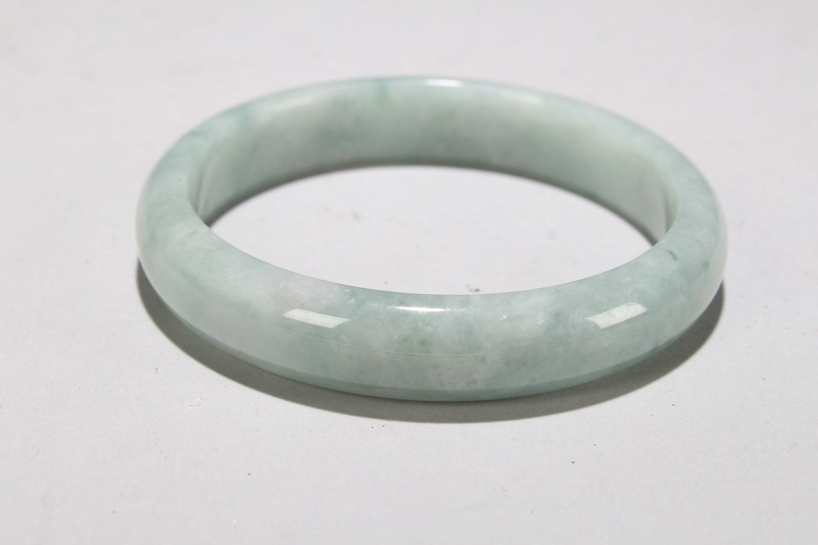 Chinese Jade Bangle: Chinese Jade Bangle. Width: 2.75 (inch).