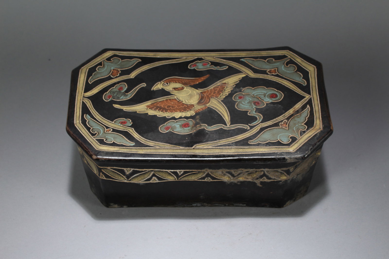 A Chinese Myth-beast Religious Porcelain Fortune Statue (1 of 7)