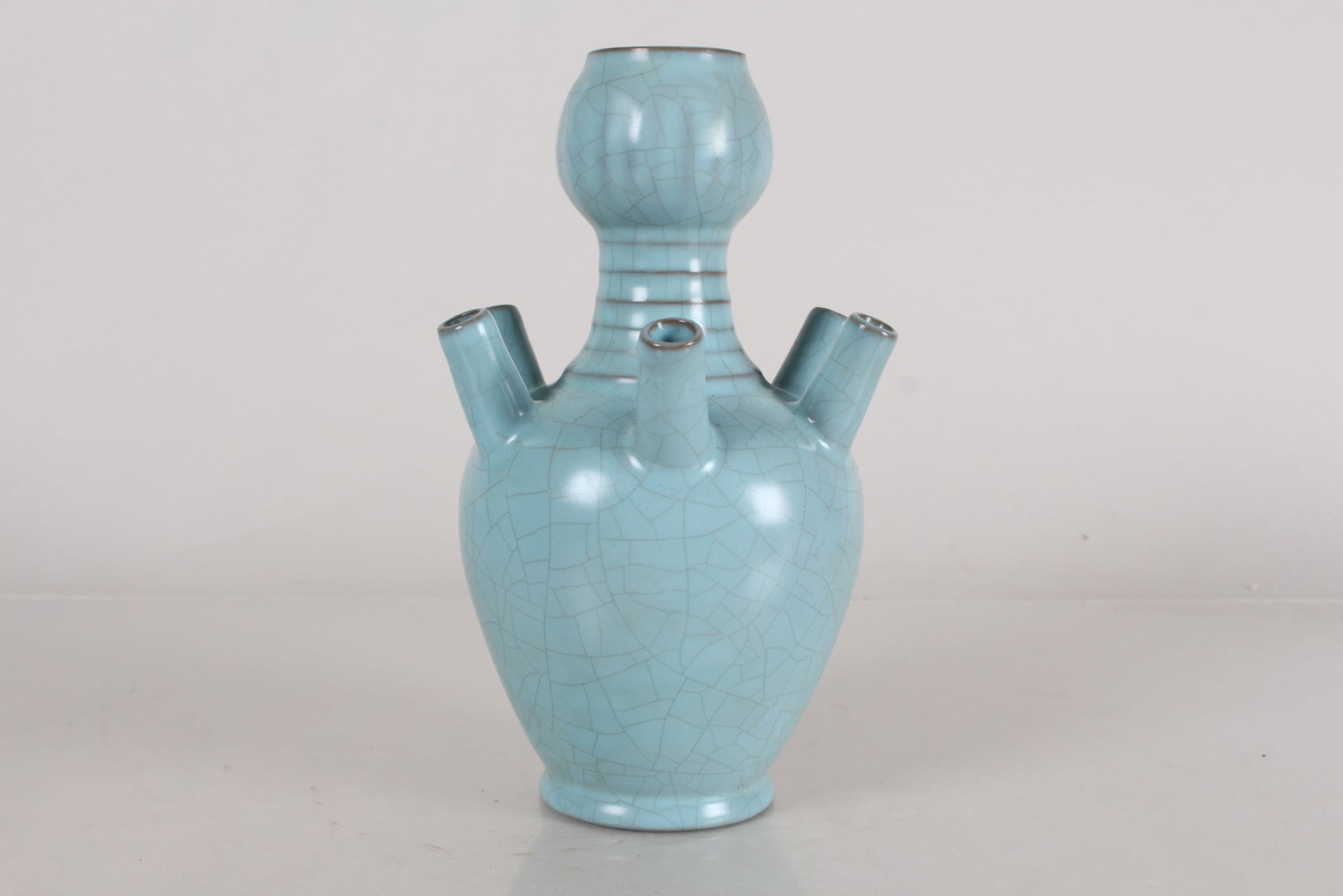 A Chinese Ancient-framing Porcelain Fortune Vase: A Chinese Ancient-framing Porcelain Fortune Vase . Height: 6.75 (inch)