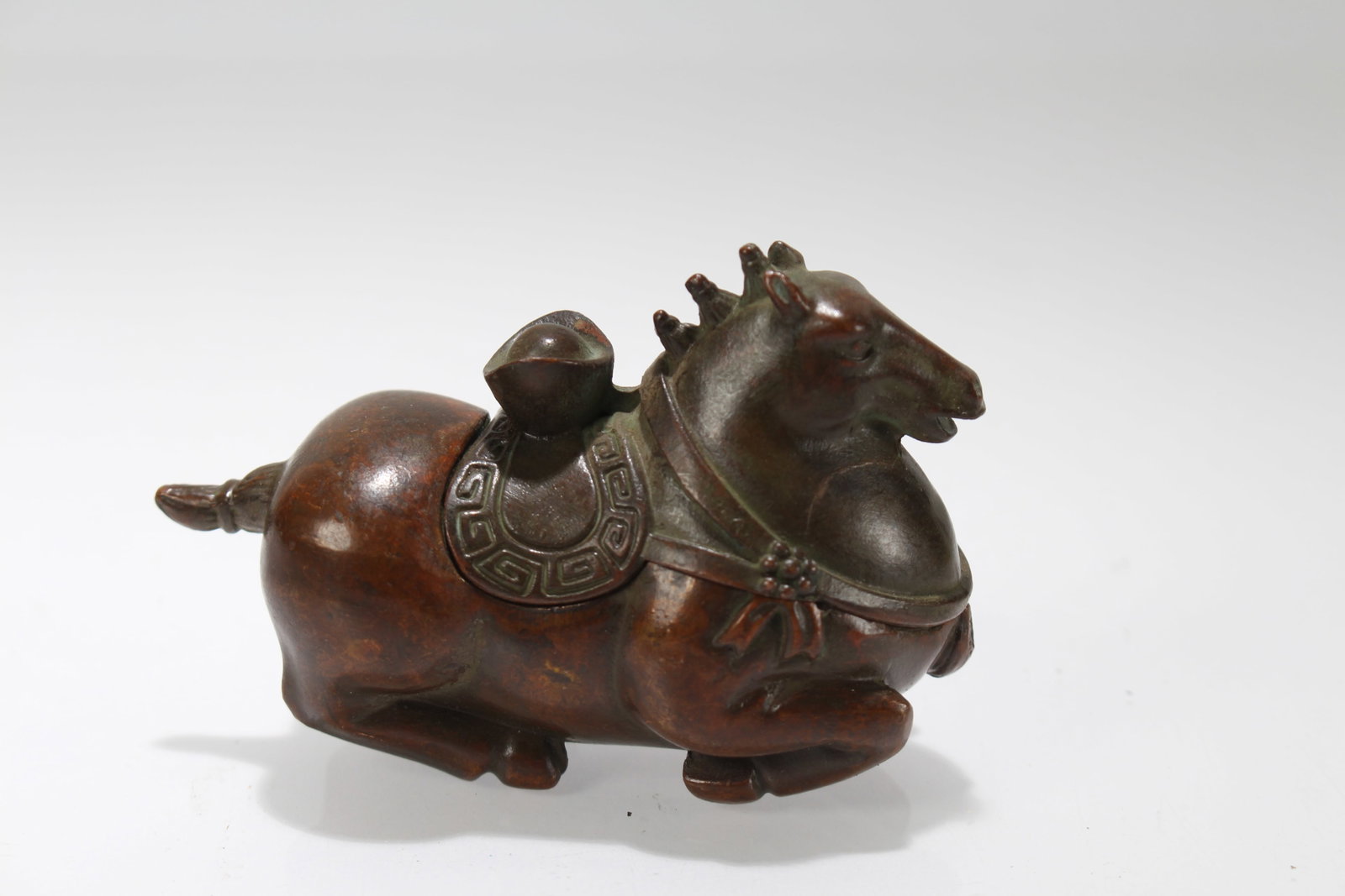 A Chinese Fortune Horse Statue - 2