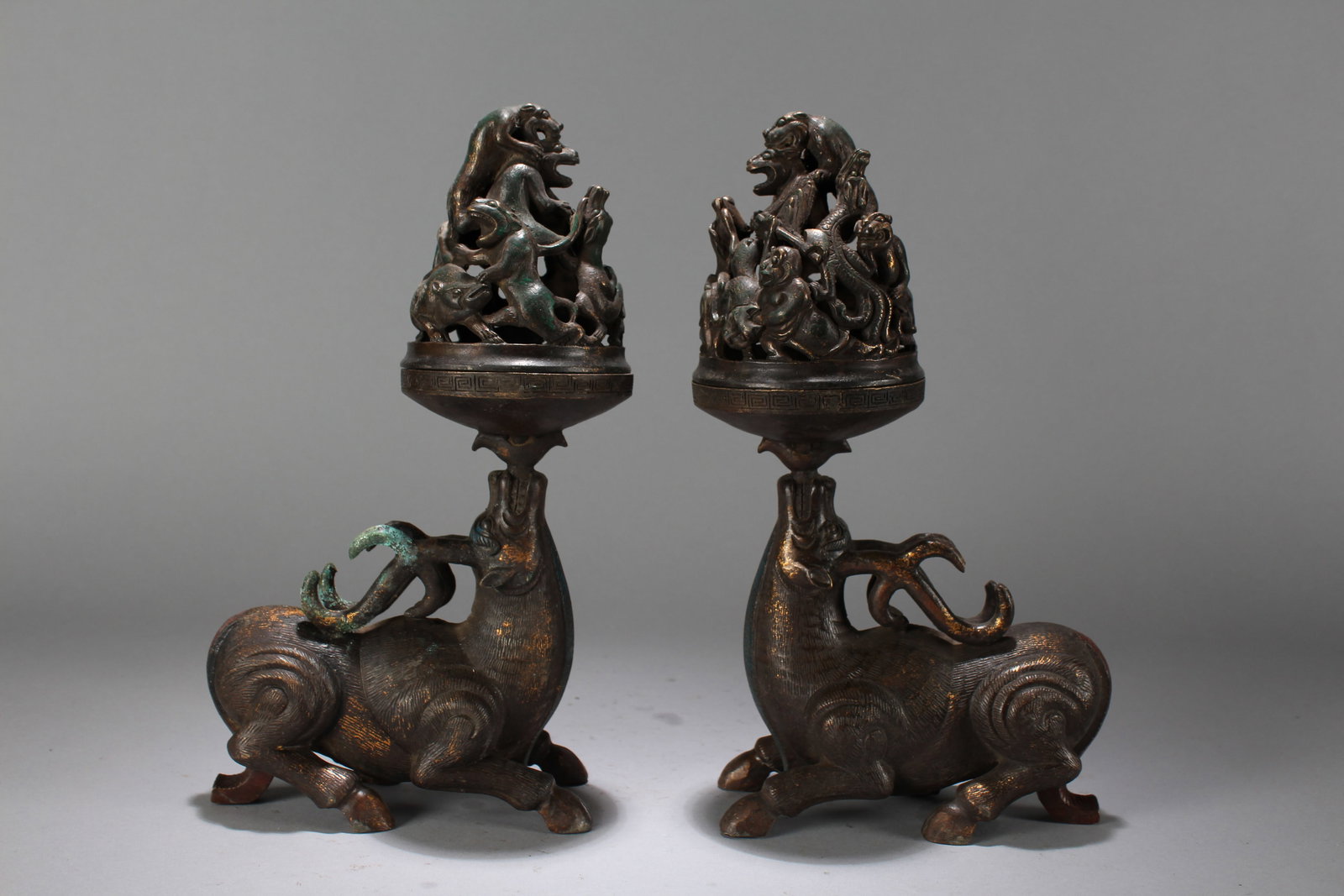 Collection of Chinese Religious Anicent-framing Fortune Statues: Collection of Chinese Religious Anicent-framing Fortune Statues. Height : 12 (inch). Width : 7 (inch). Length : 3 (inch).
