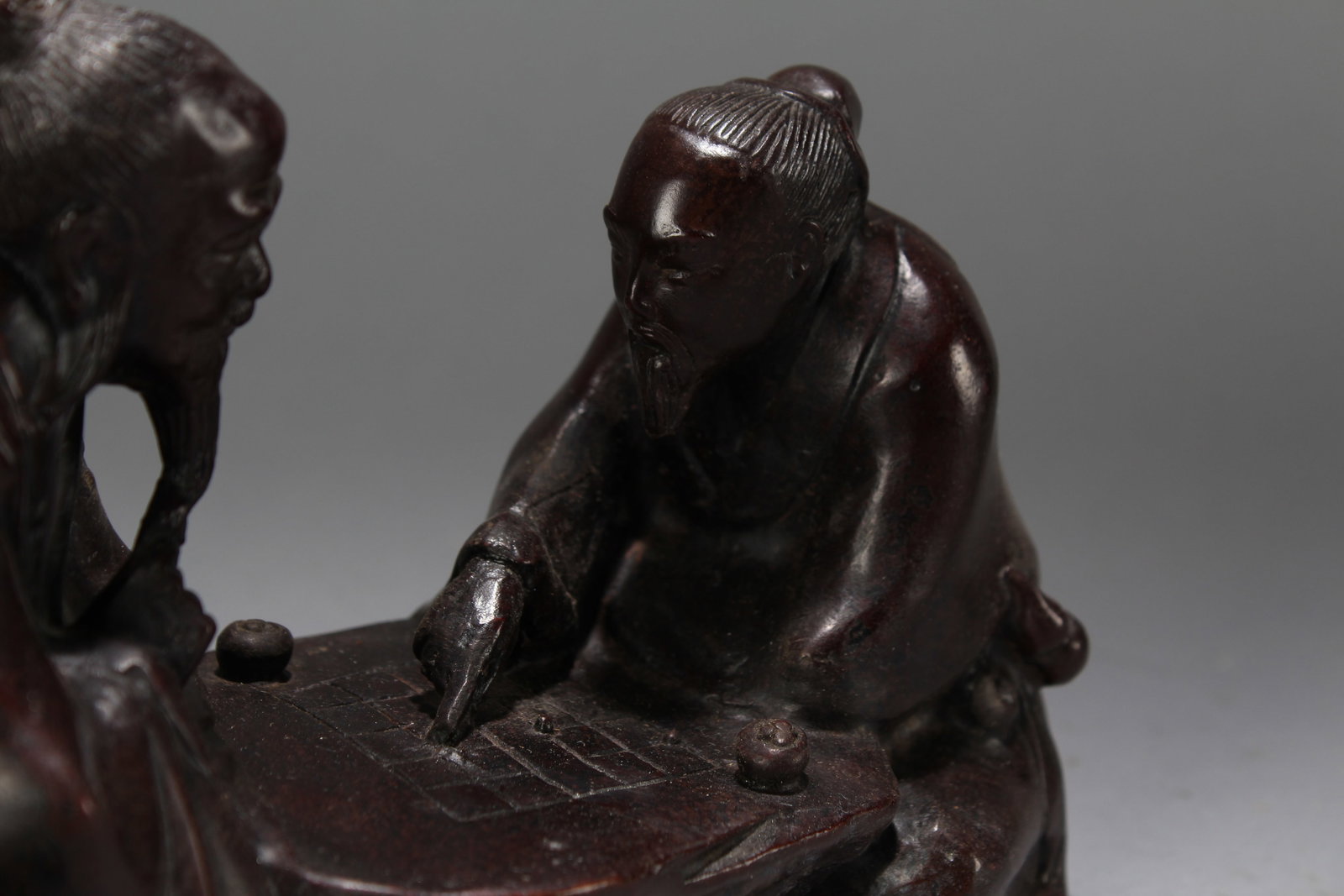 A Chinese Religious Fortune Statue - 4