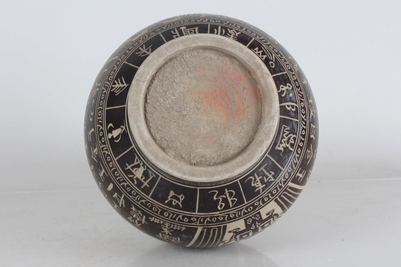 A Chinese Ancient-framing Black-coding Porcelain Fortune Vase - 6