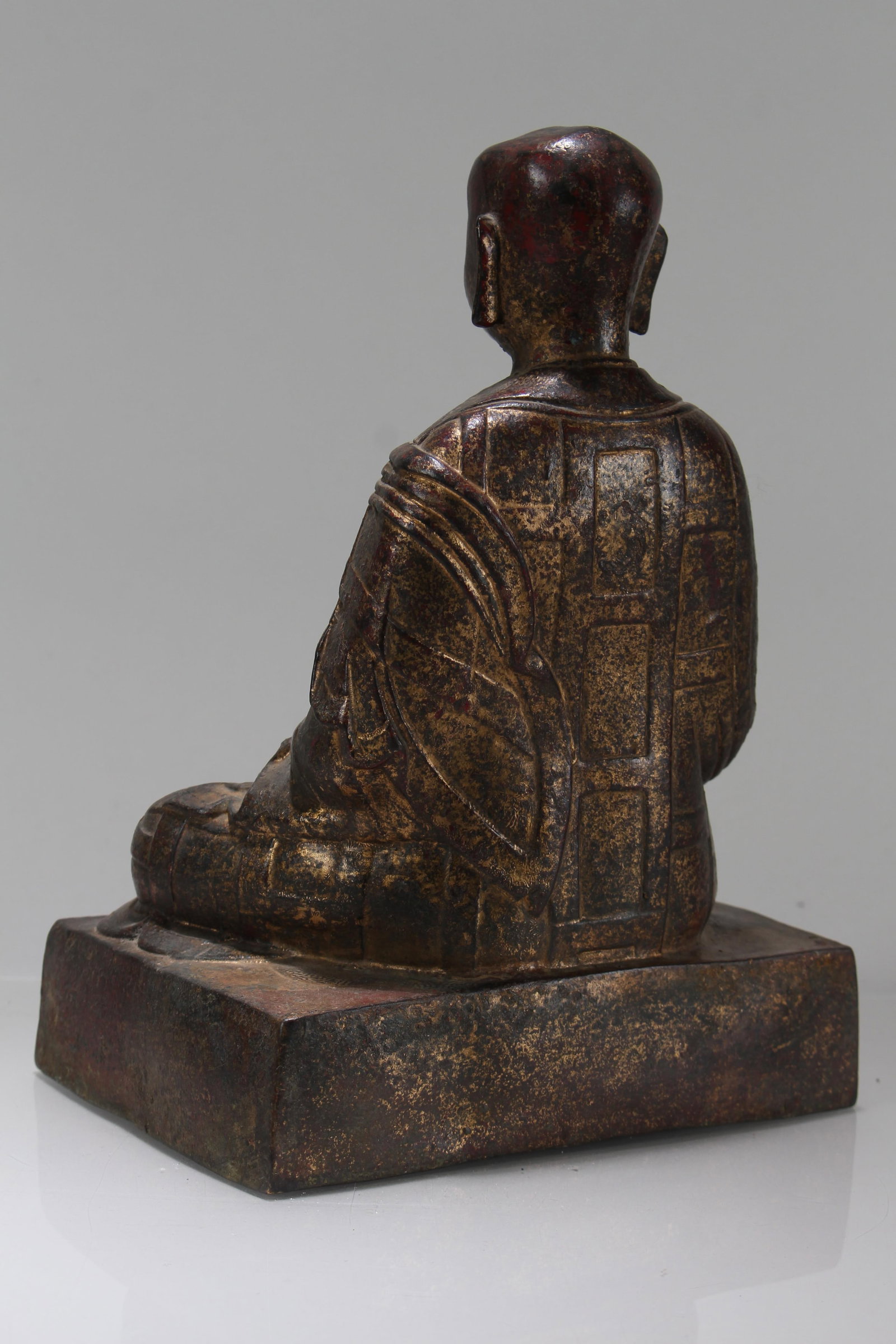 A Chinese Religious Fortune Buddha Statue - 3