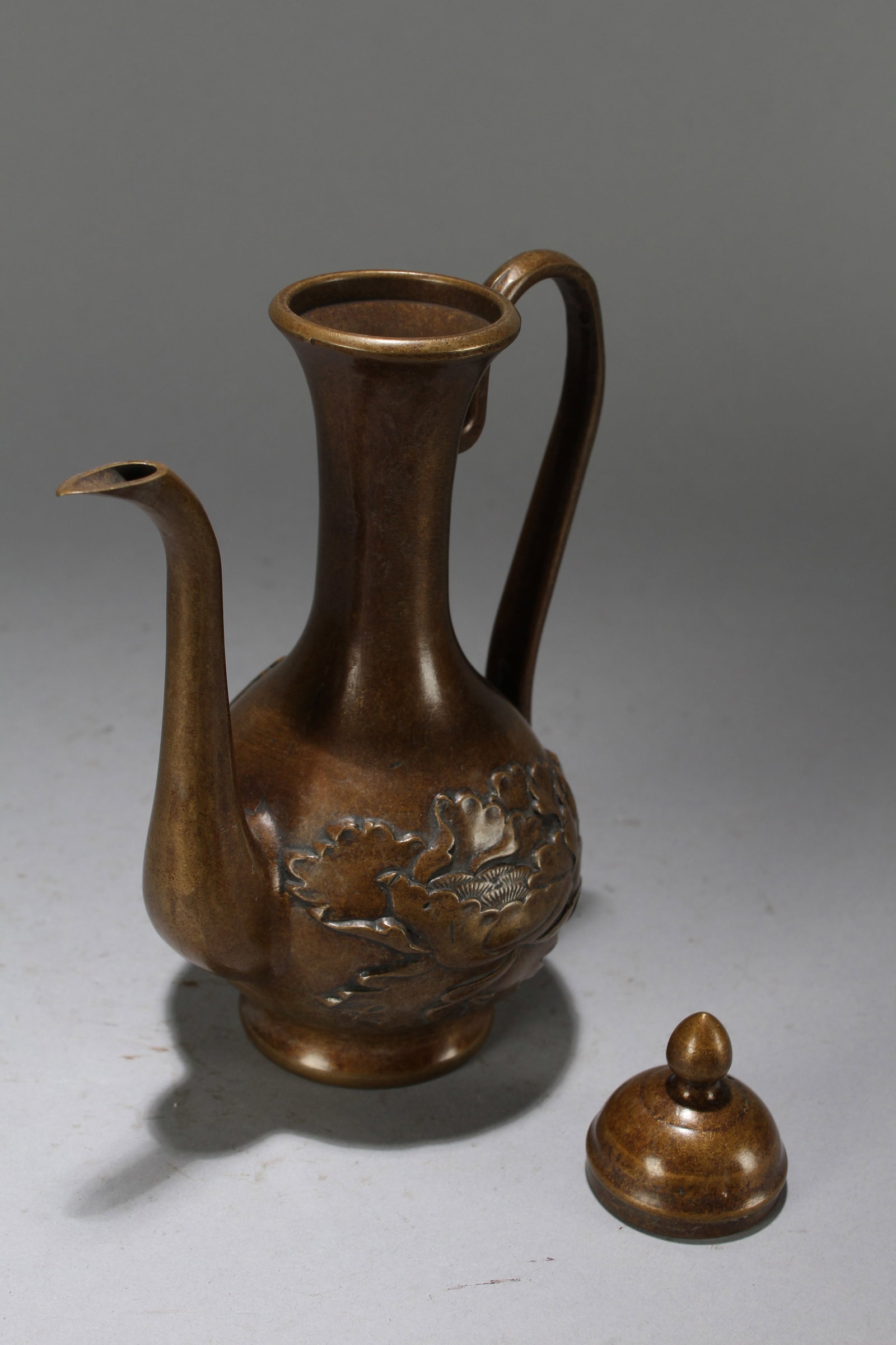 A Chinese Religious Lidded Fortune Ewer - 5