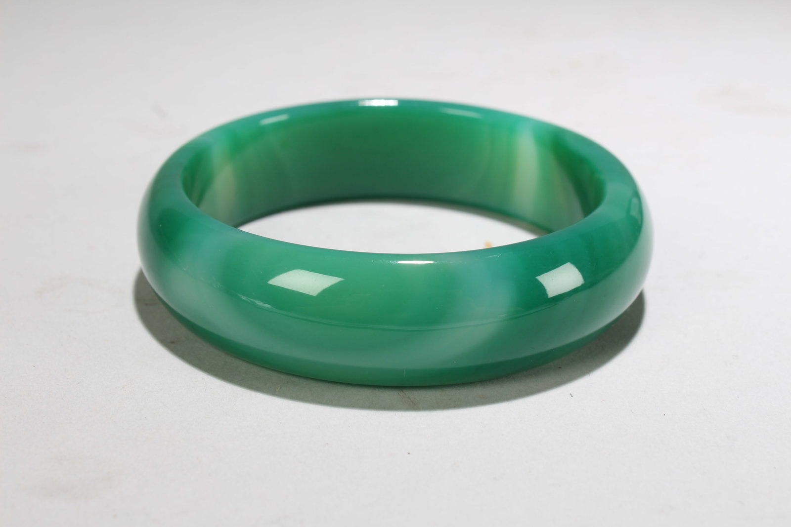 A Chinese Bangle: A Chinese Bangle . Opening Diameter: 3 (inch).