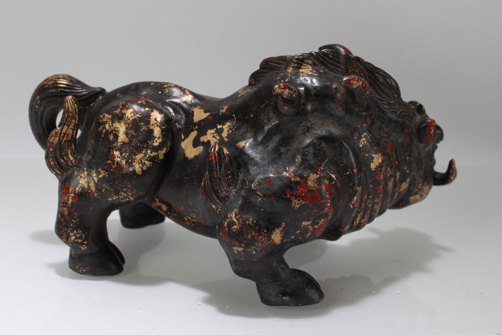 A Chinese Myth-beast Fortune Statue Display - 2