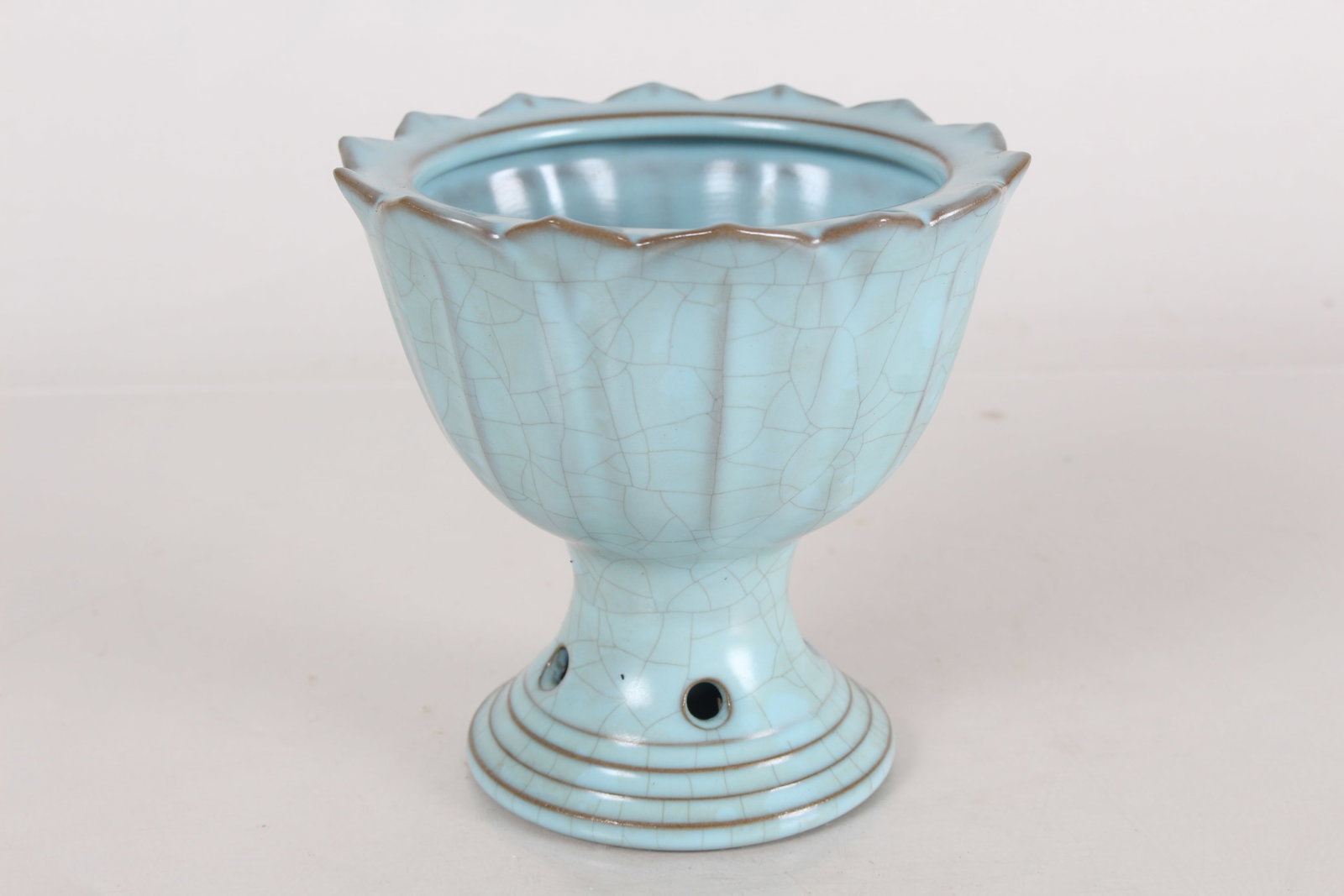 A Chinese Ruyao Porcelain Fortune Cup: A Chinese Ruyao Porcelain Fortune Cup. Height: 4.25 (inch).
