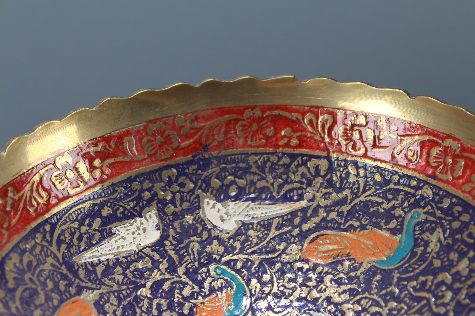 A Chinese Religious Fortune Plate - 4
